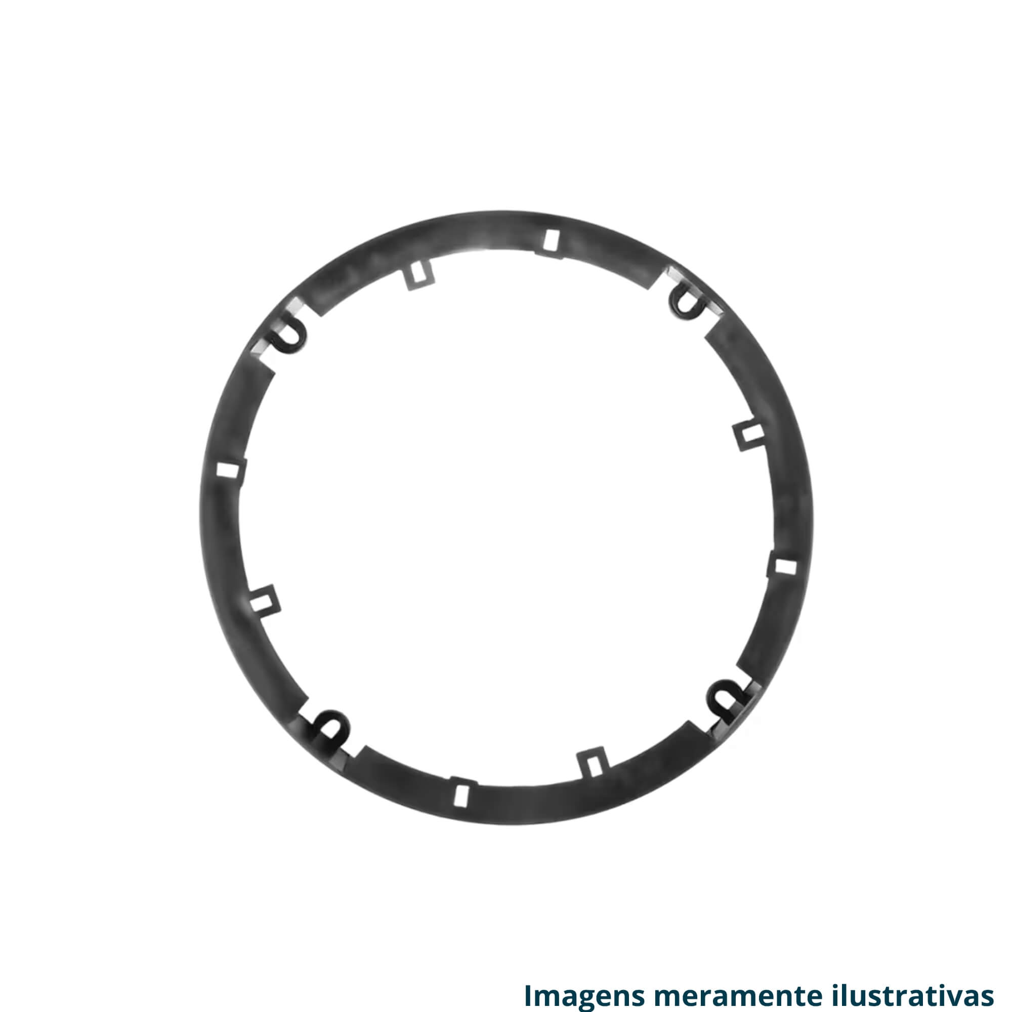 Aro Adaptador Dianteiro Alto Falante Automotivo Gol Saveiro Voyage Fox Polo Permak - 226/P