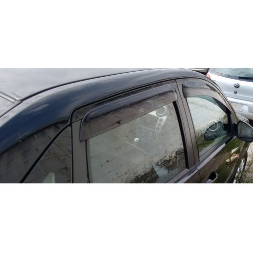 Calha De Chuva Fiesta Hatch / Sedan 2002 até 2014 Rocam 2012 até 2014 4 Portas Tg Poli - 21005