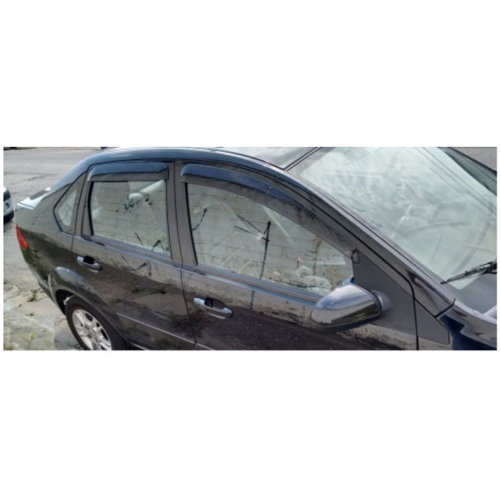 Calha De Chuva Fiesta Hatch / Sedan 2002 até 2014 Rocam 2012 até 2014 4 Portas Tg Poli - 21005