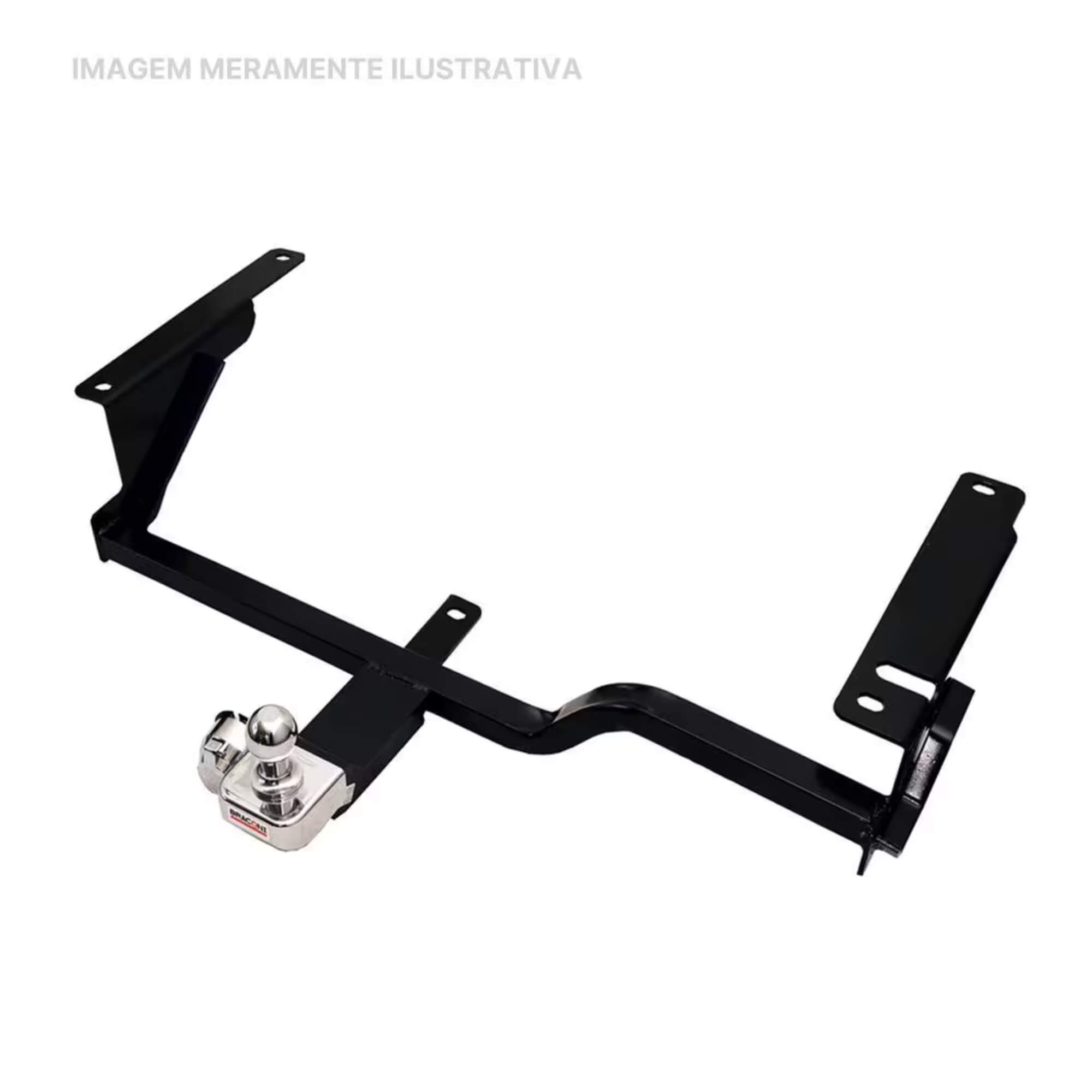 Engate Reboque Rabicho Fixo Fiesta Hatch 450Kg Braconi - FD-08