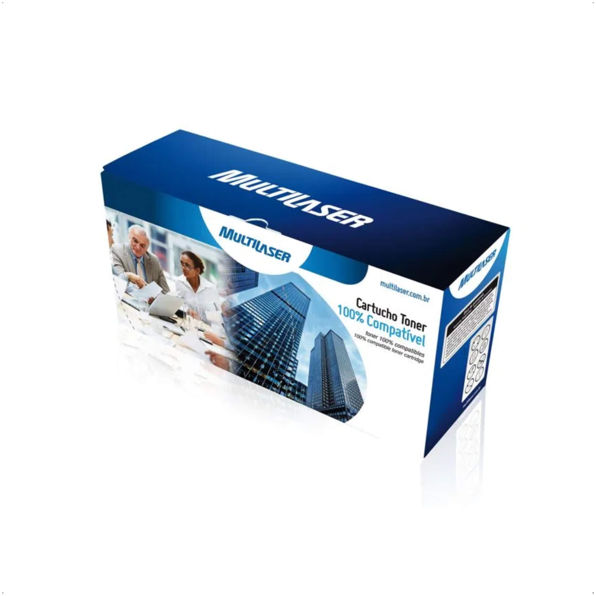 Cartucho Toner Compatível Com HP 435a Preto  CT435 Multilaser
