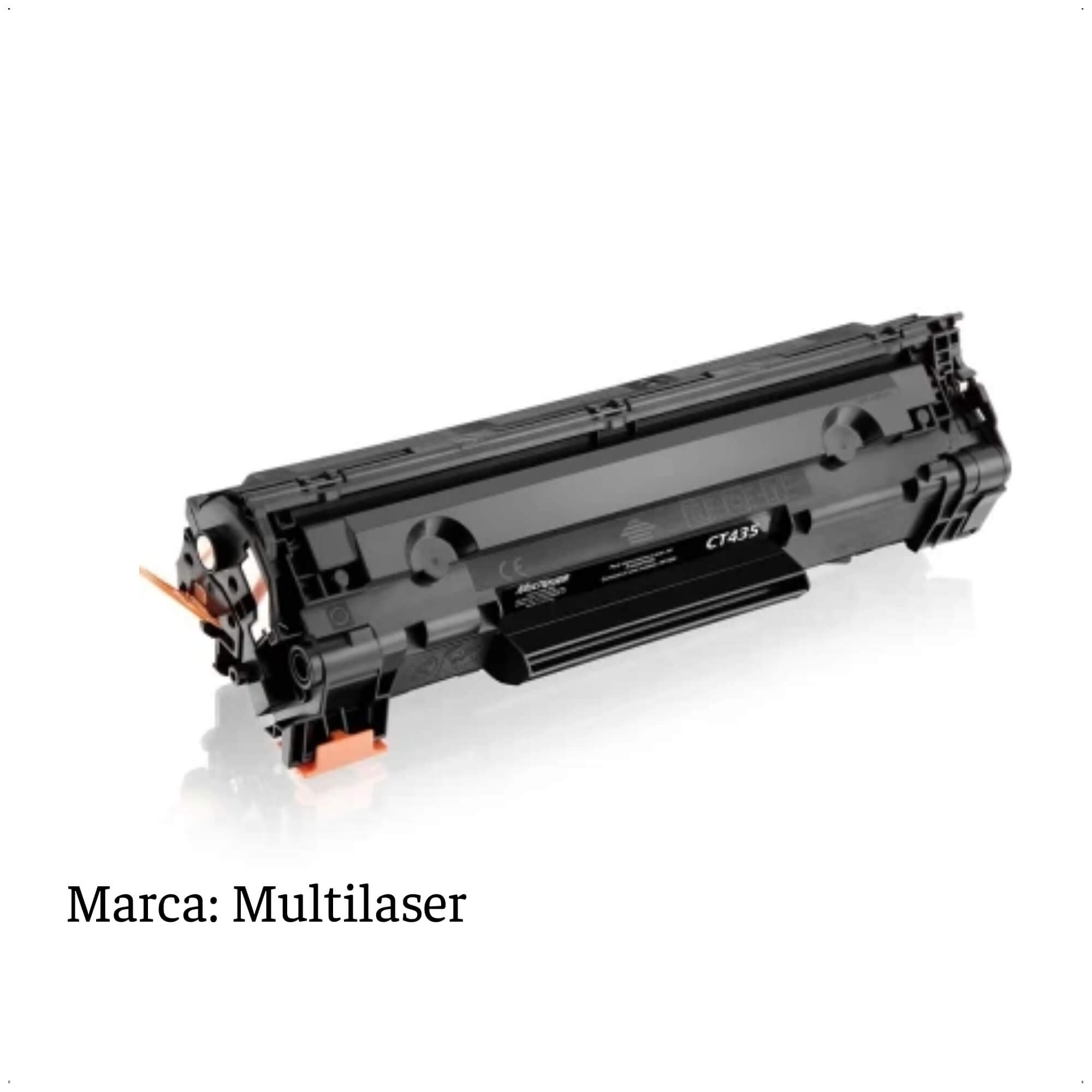 Cartucho Toner Compatível Com HP 435a Preto  CT435 Multilaser