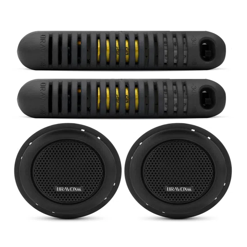 Kit 2 vias Bravox CS 60D Crossover Pró 140 Watts 9-7071/122