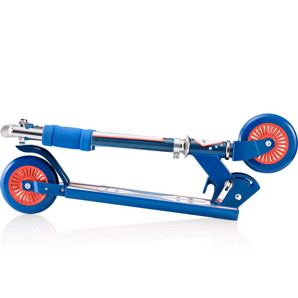 Kit de Proteção Infantil Masculino ES104 + Patinete 2 rodas Masculino ES108