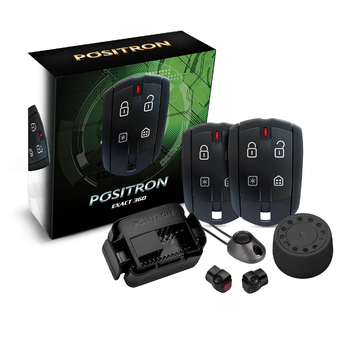 COMP Alarme Positron Exact EX360 + Chave Canivete Positron PX80