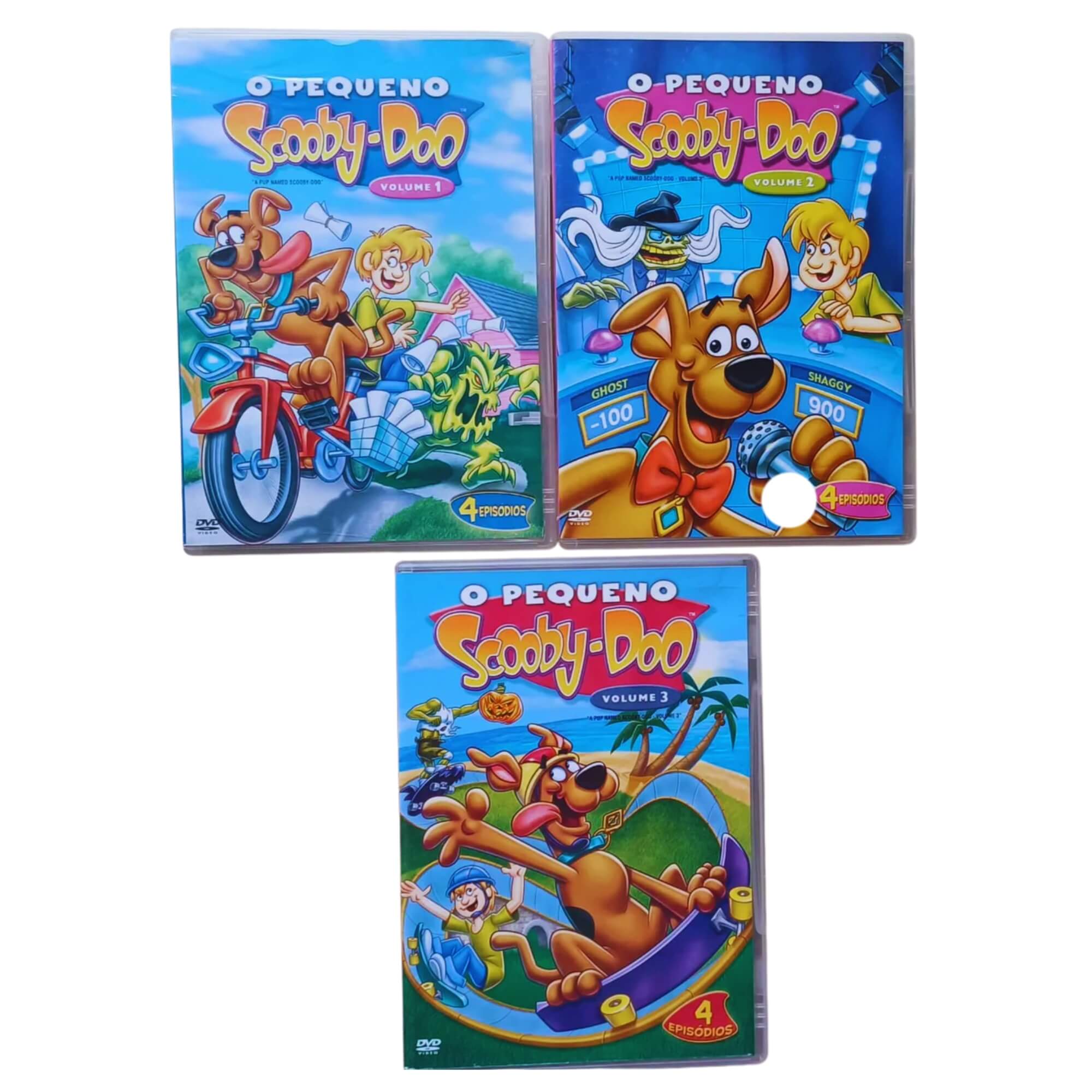 Box Coleção O Pequeno Scooby-Doo (3 DVDs) - Volume 1, 2 e 3