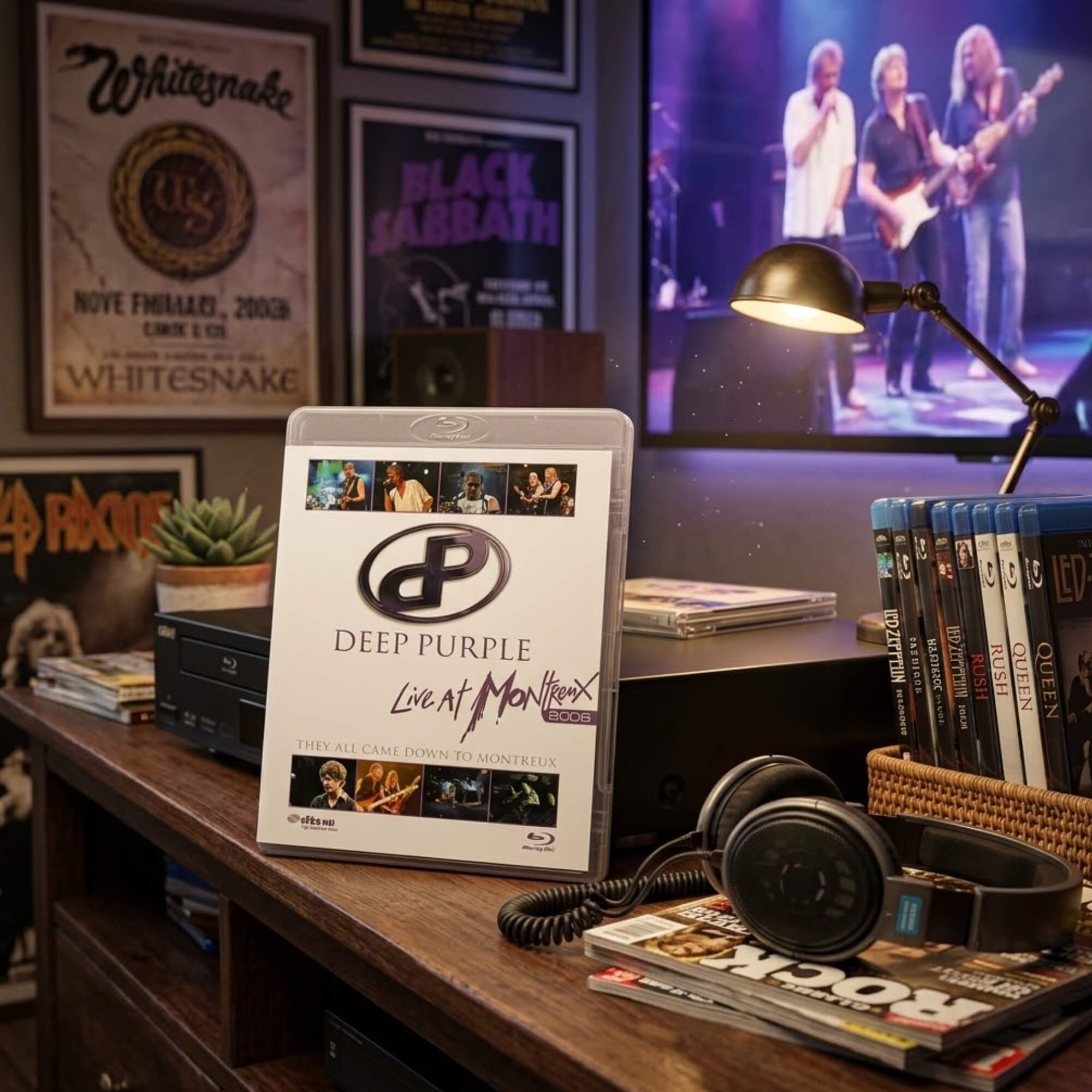 Blu-ray Deep Purple Live At Montreux 2006 + Hard Rock Show