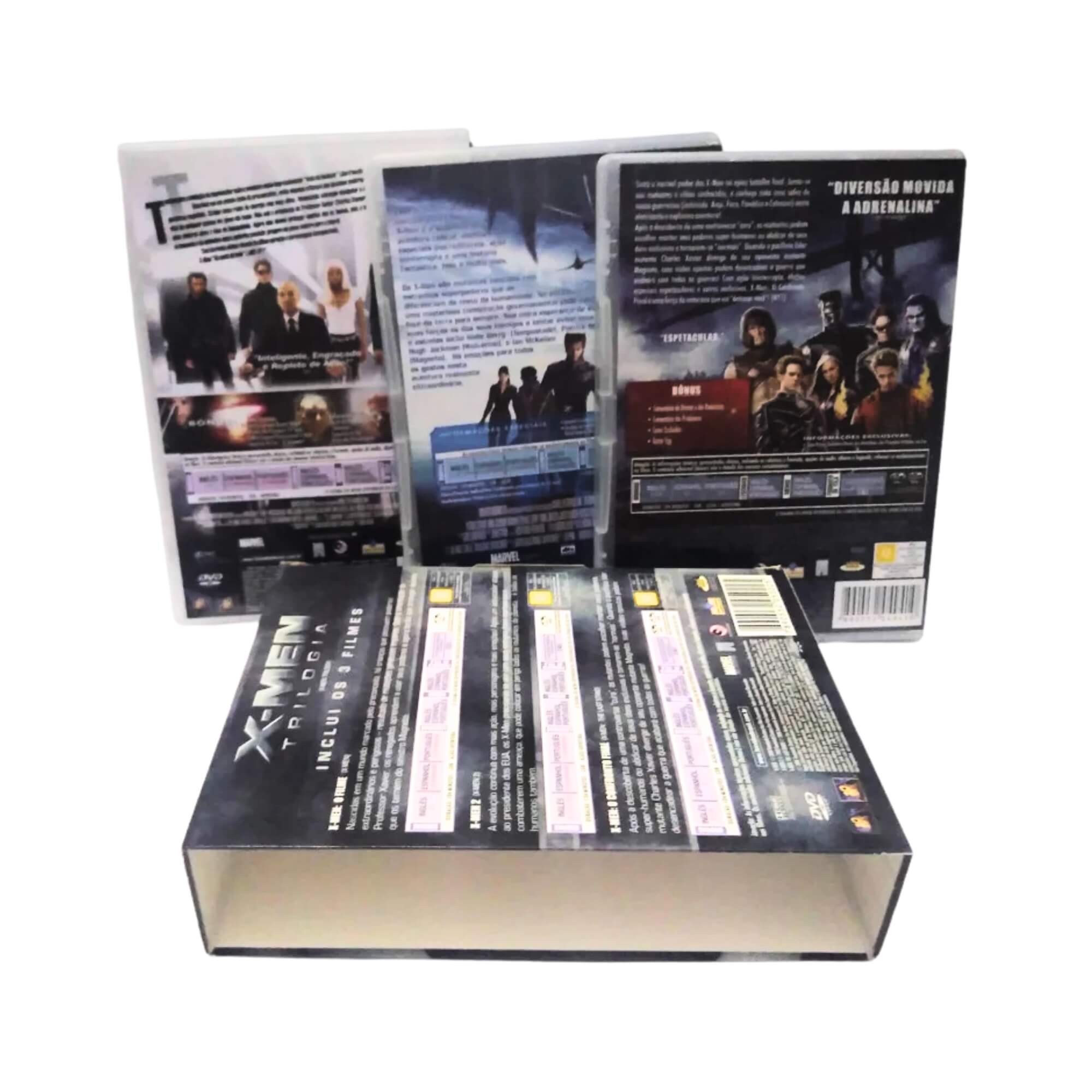 Box Dvd - X-men Trilogia Original (3 DVDS)