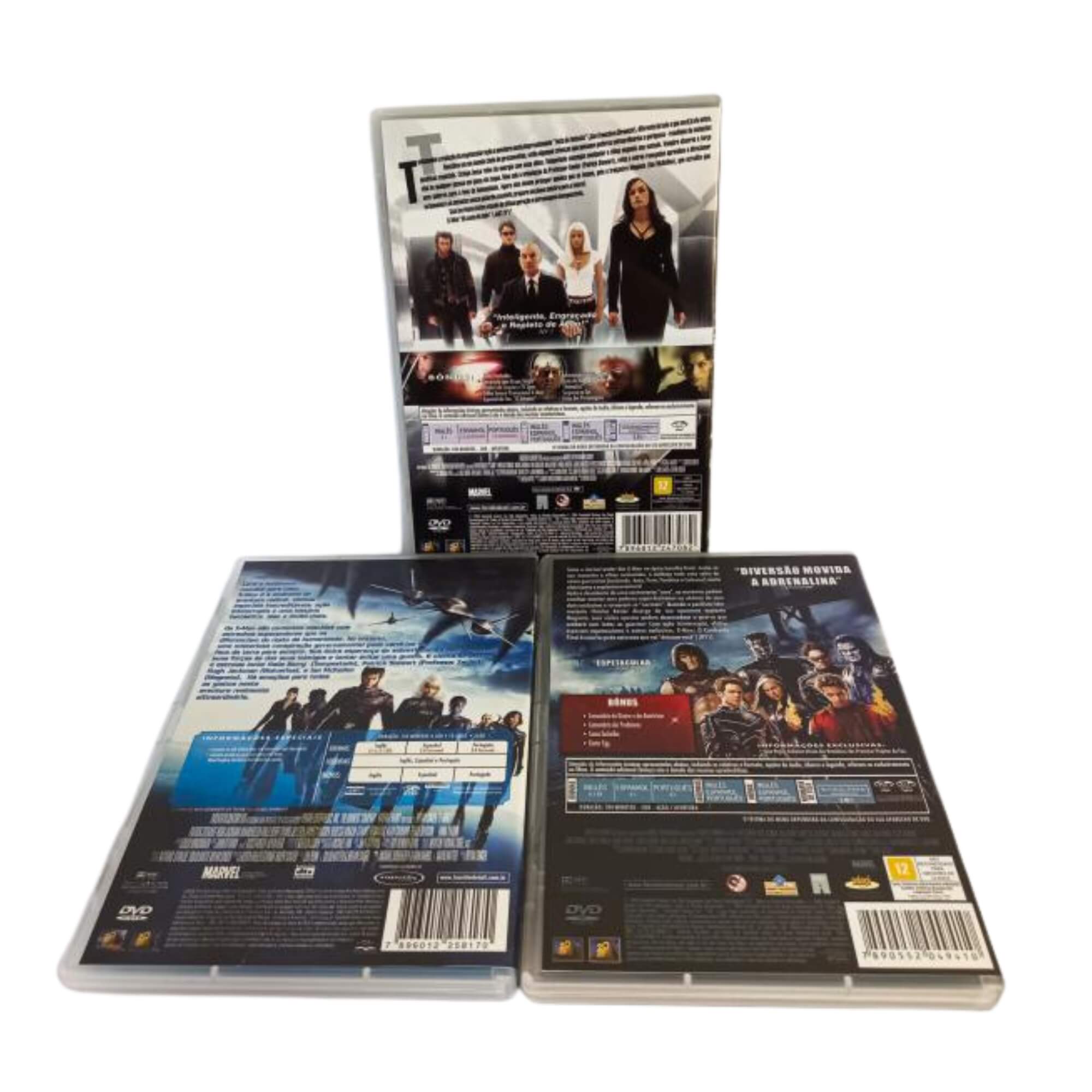 Box Dvd - X-men Trilogia Original (3 DVDS)