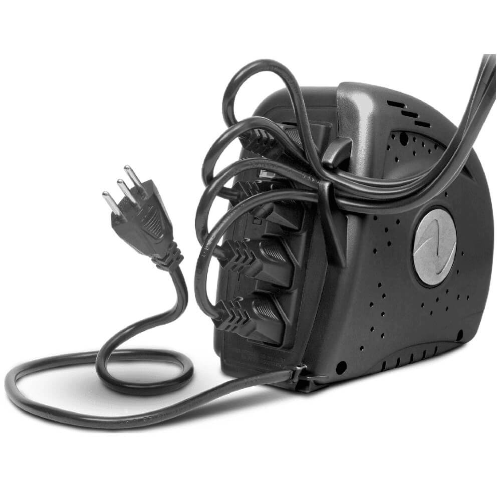 Estabilizador Ragtech 300VA Side Way 127V Monovolt Preto - 5301