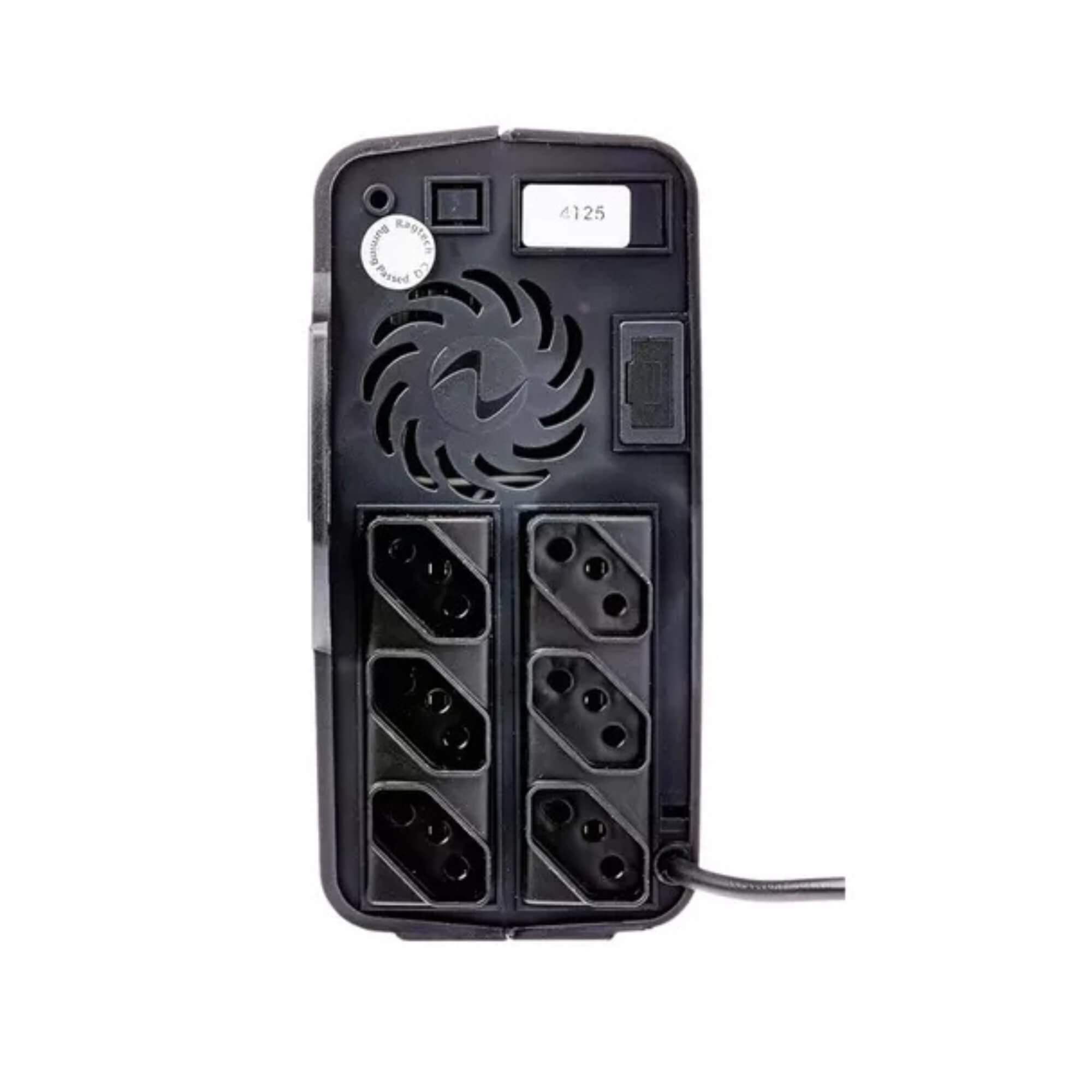 Nobreak Save Home 600VA SV1/600N/3800 Cor Preto Trivolt Ragtech - 20SV13800