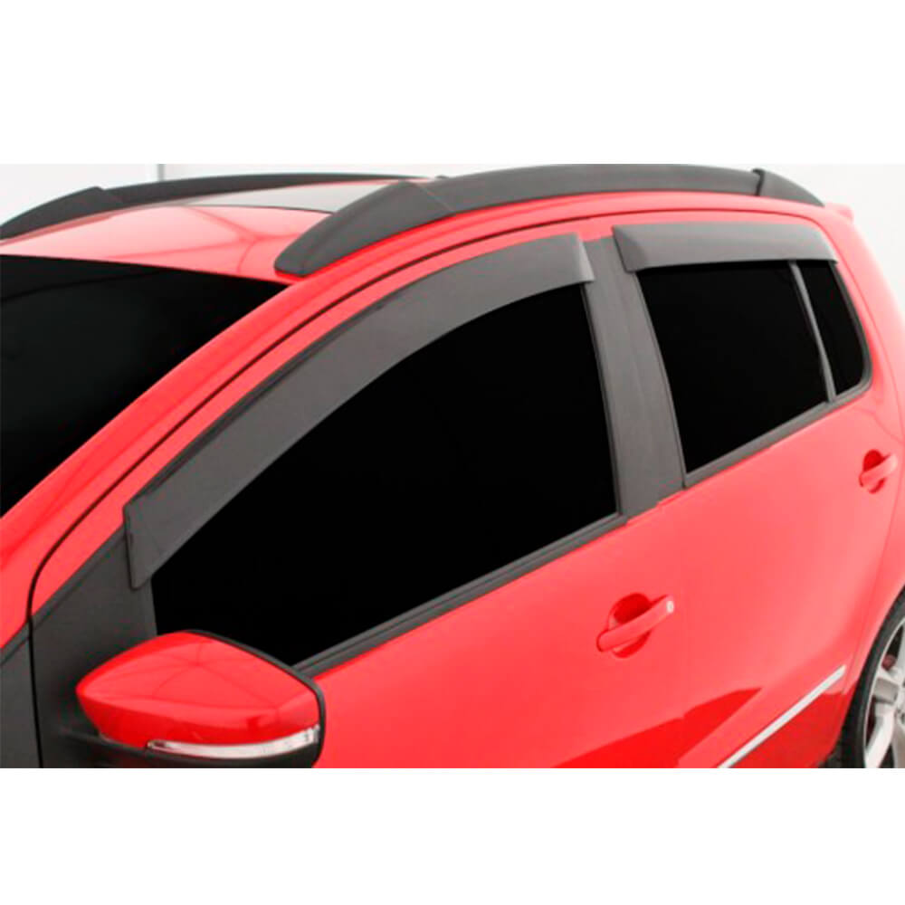 Calha de Chuva Volkswagen Fox Spacefox CrossFox 2004 em diante 4 Portas TG Poli - 22009