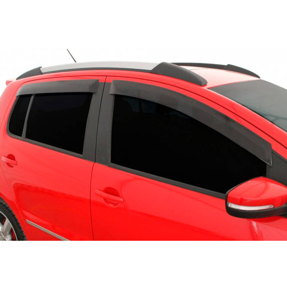 Calha de Chuva Volkswagen Fox Spacefox CrossFox 2004 em diante 4 Portas TG Poli - 22009