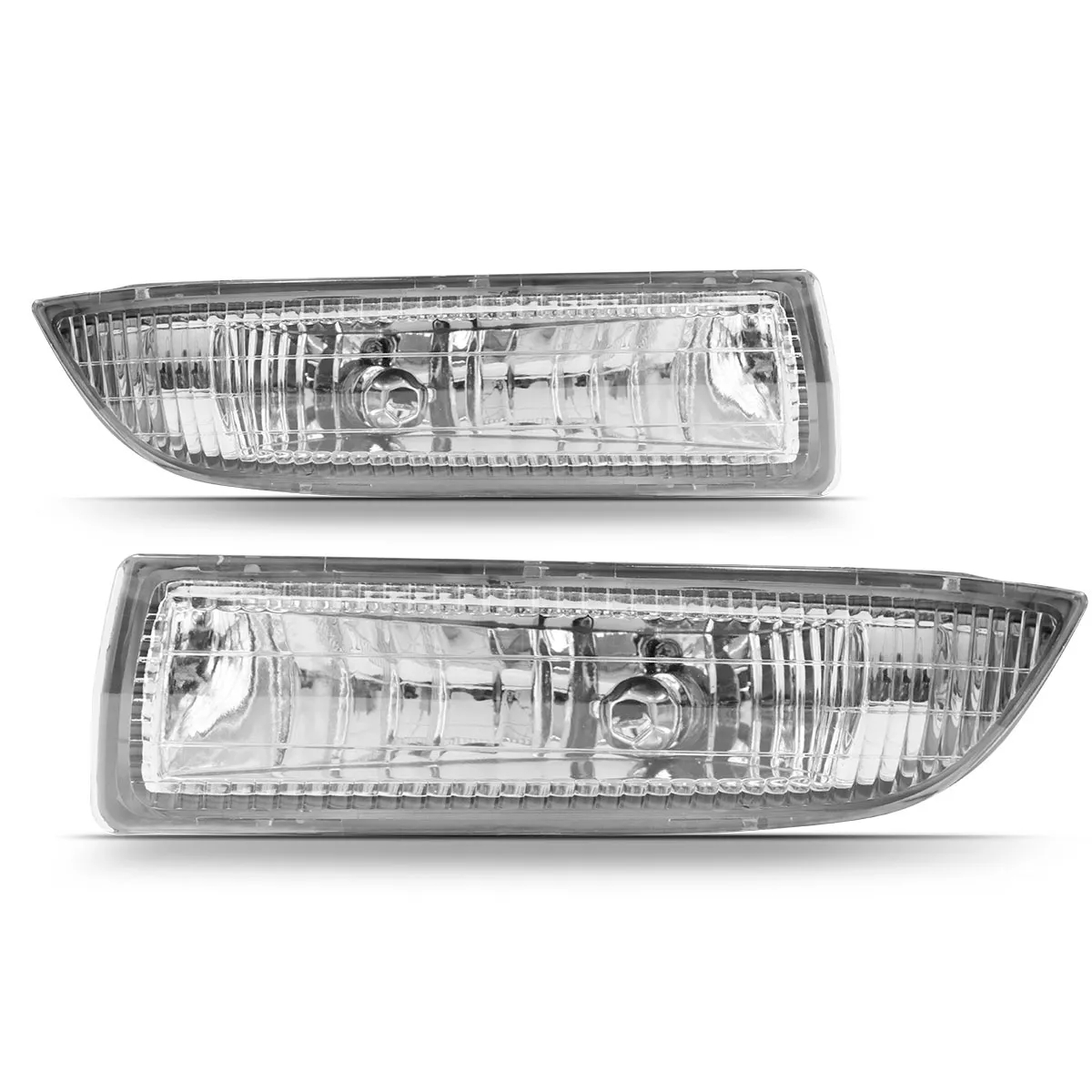Kit Farol de Milha Toyota Corolla 2003/2004 H3 55W C/ Botão Original Moldura Lisa Suns FGS0512TA