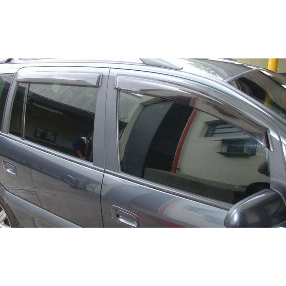 Calha Defletor De Chuva Chevrolet Zafira 2001 a 2012 4 Portas TG Poli 23015