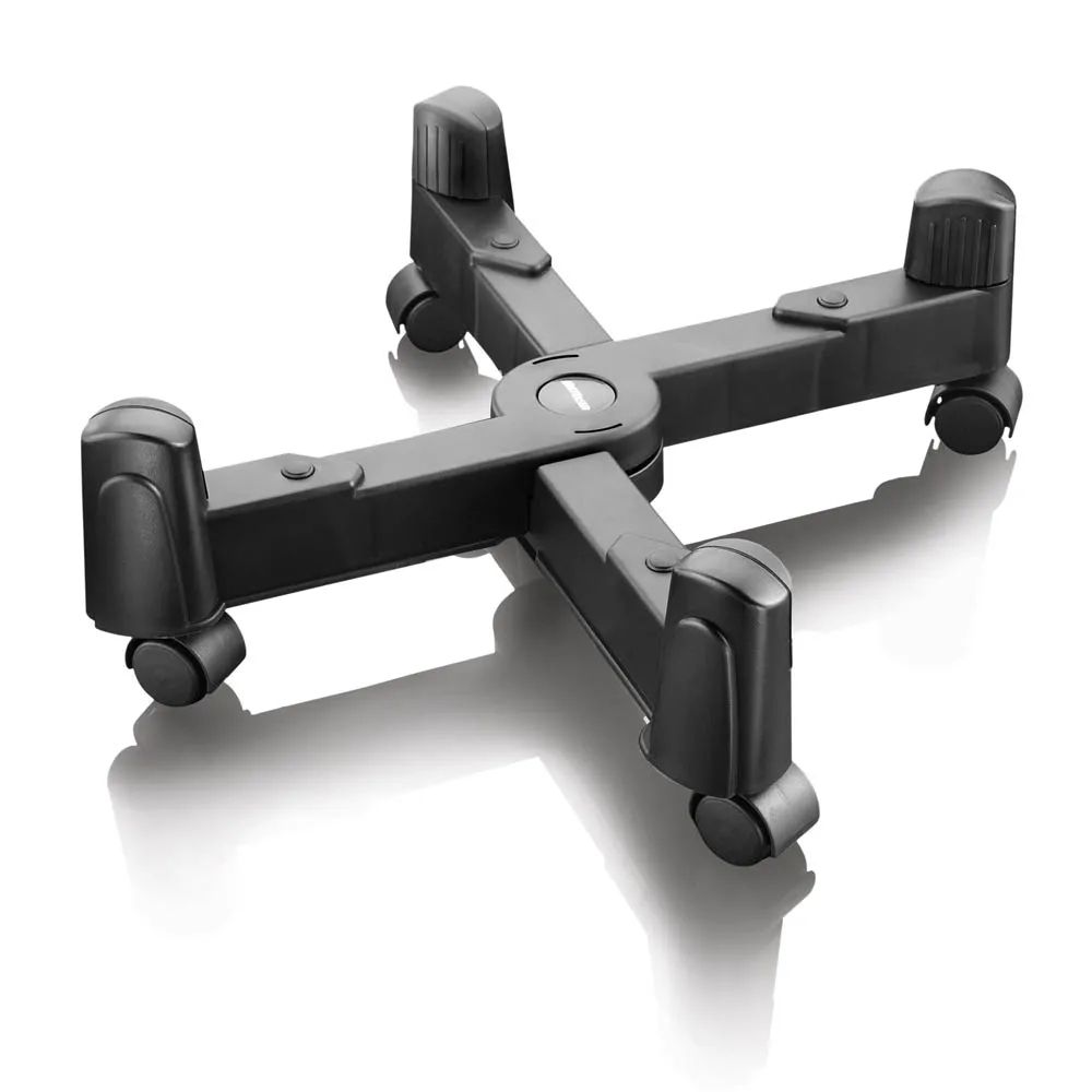 Suporte Para Gabinete Com Rodízios Preto Multilaser - AC019