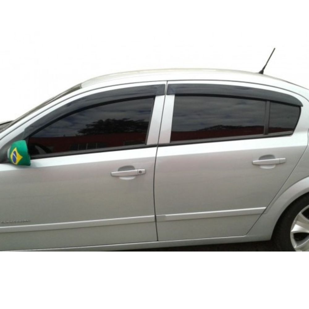 Calha de Chuva Vectra Sedan 2006 até 2011 Hatch 2007 até 2011 4 portas TG Poli - 23016