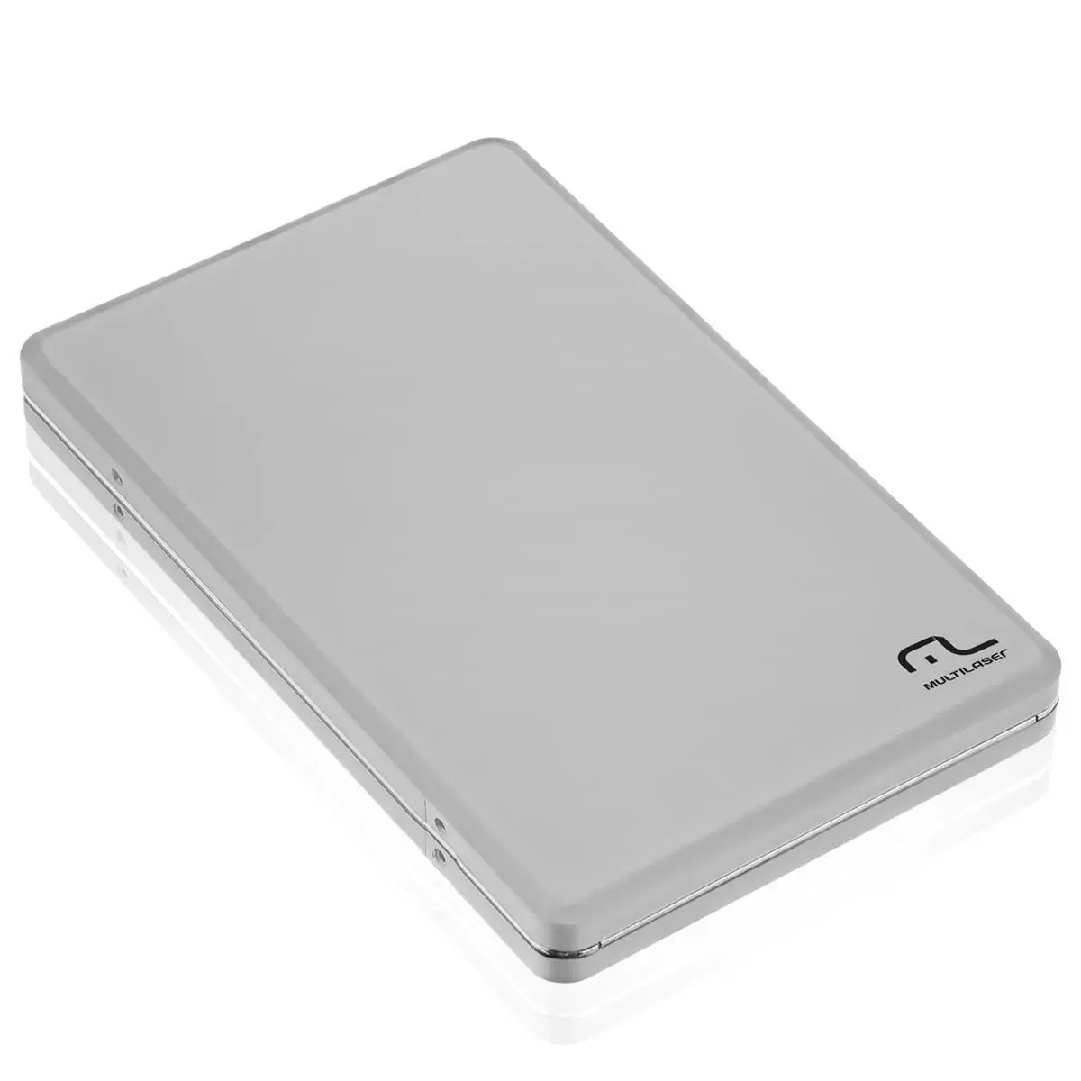 Case Externa para HD 2.5' USB 2.0 SATA Prata Multilaser - GA030