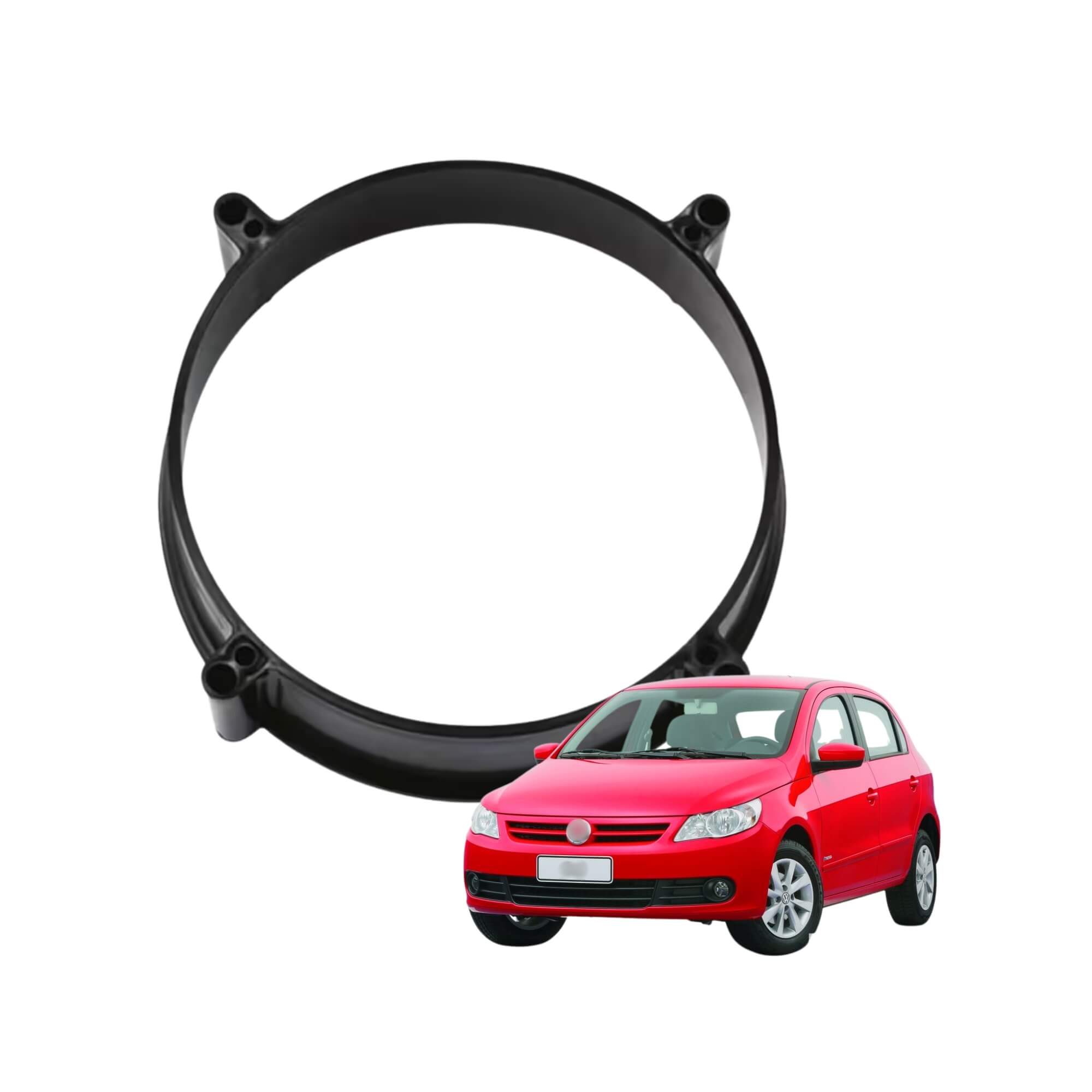Aro Adaptador Alto Falante Automotivo Traseiro Gol G5 2008 a 2012 Permak - 226/U