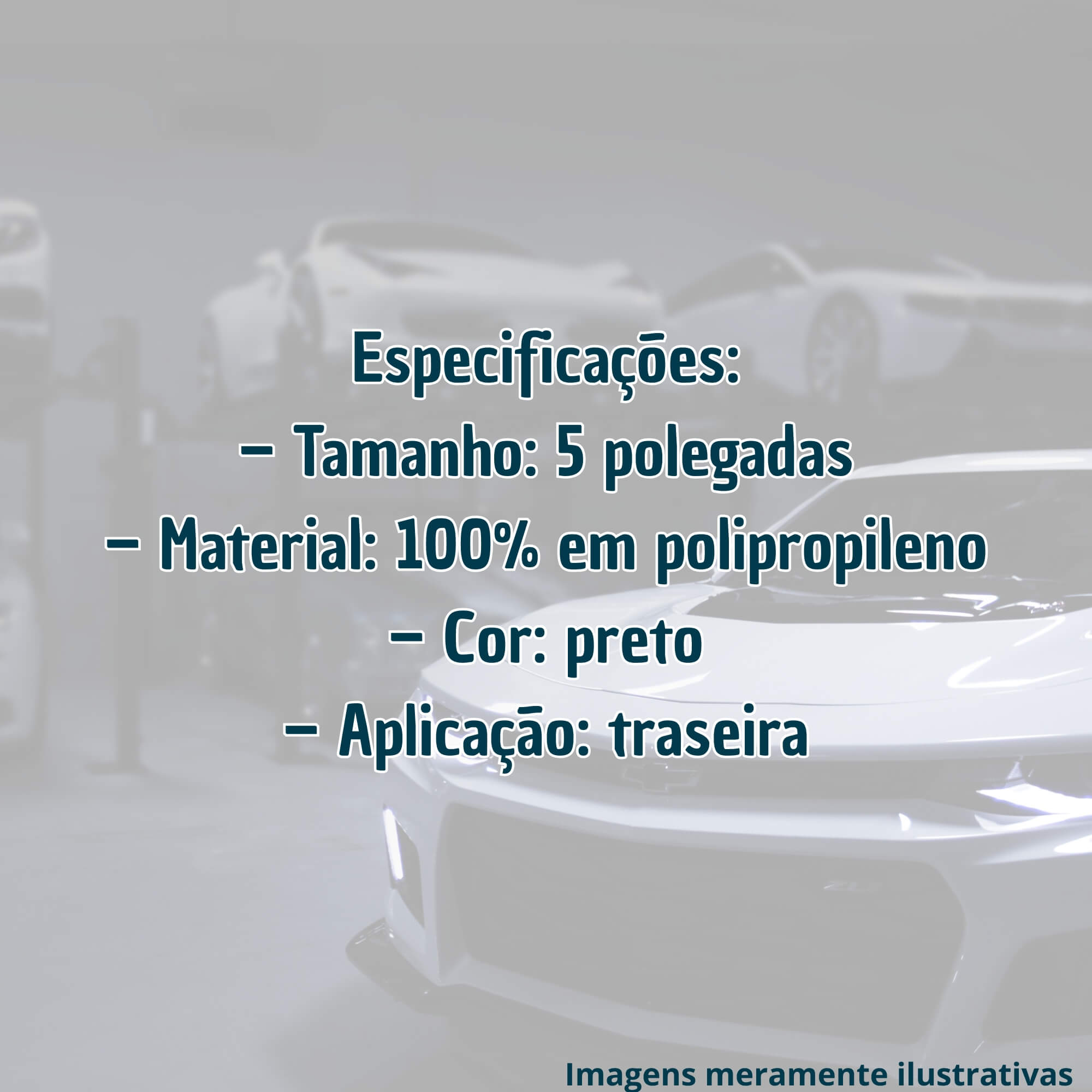 Aro Adaptador Alto Falante Automotivo Traseiro Gol G5 2008 a 2012 Permak - 226/U