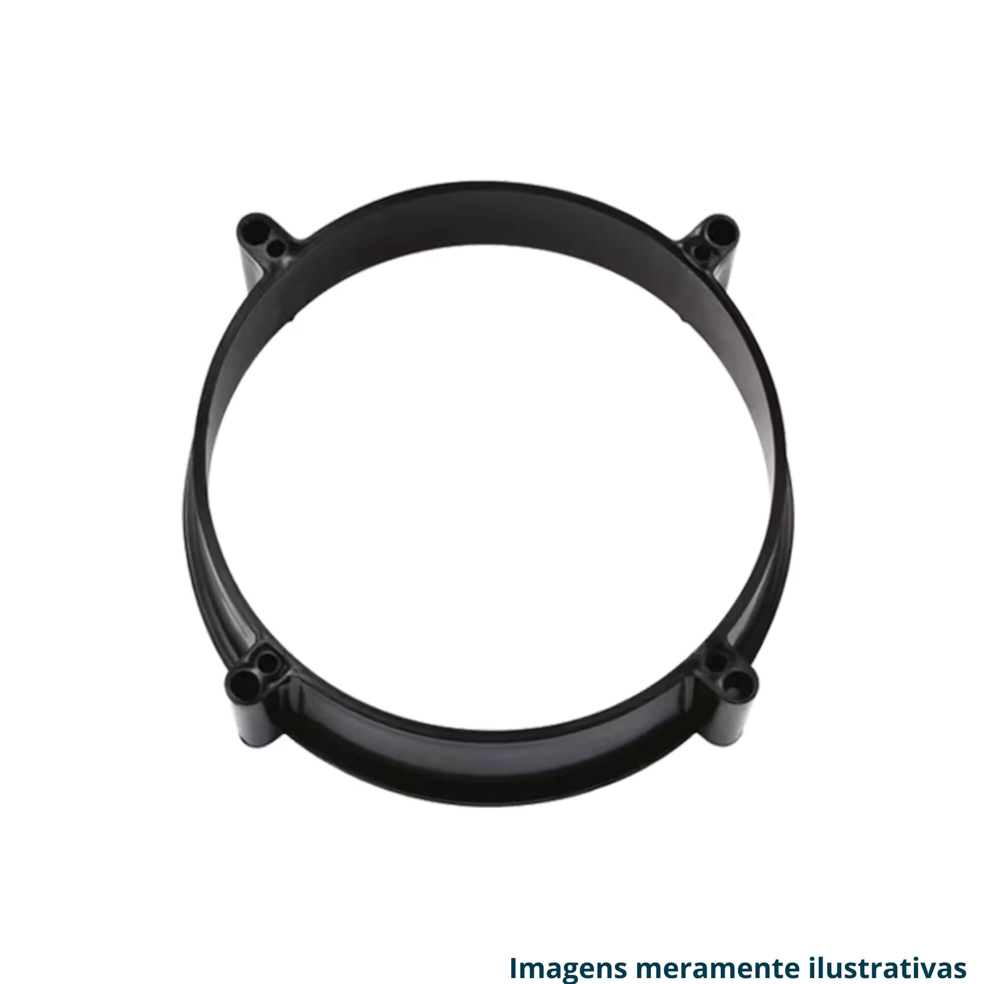 Aro Adaptador Alto Falante Automotivo Traseiro Gol G5 2008 a 2012 Permak - 226/U
