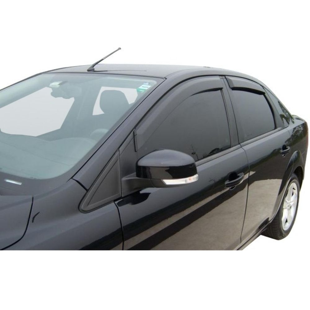 Calha De Chuva Focus Hatch / Sedan 2009 até 2013 4 Portas TG Poli 21013