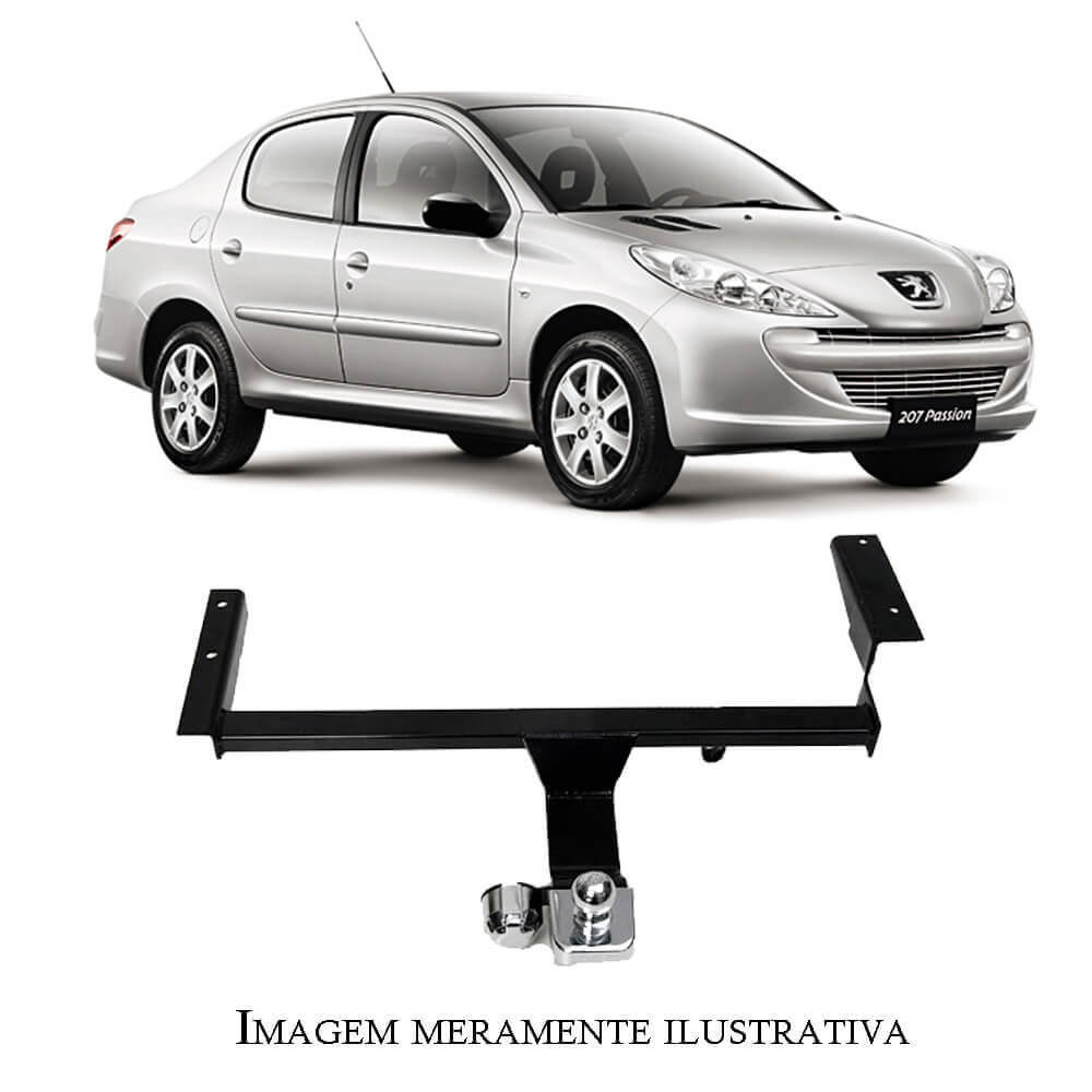 Engate Braconi Peugeot 207 Sedan 2009 em diante IM-59