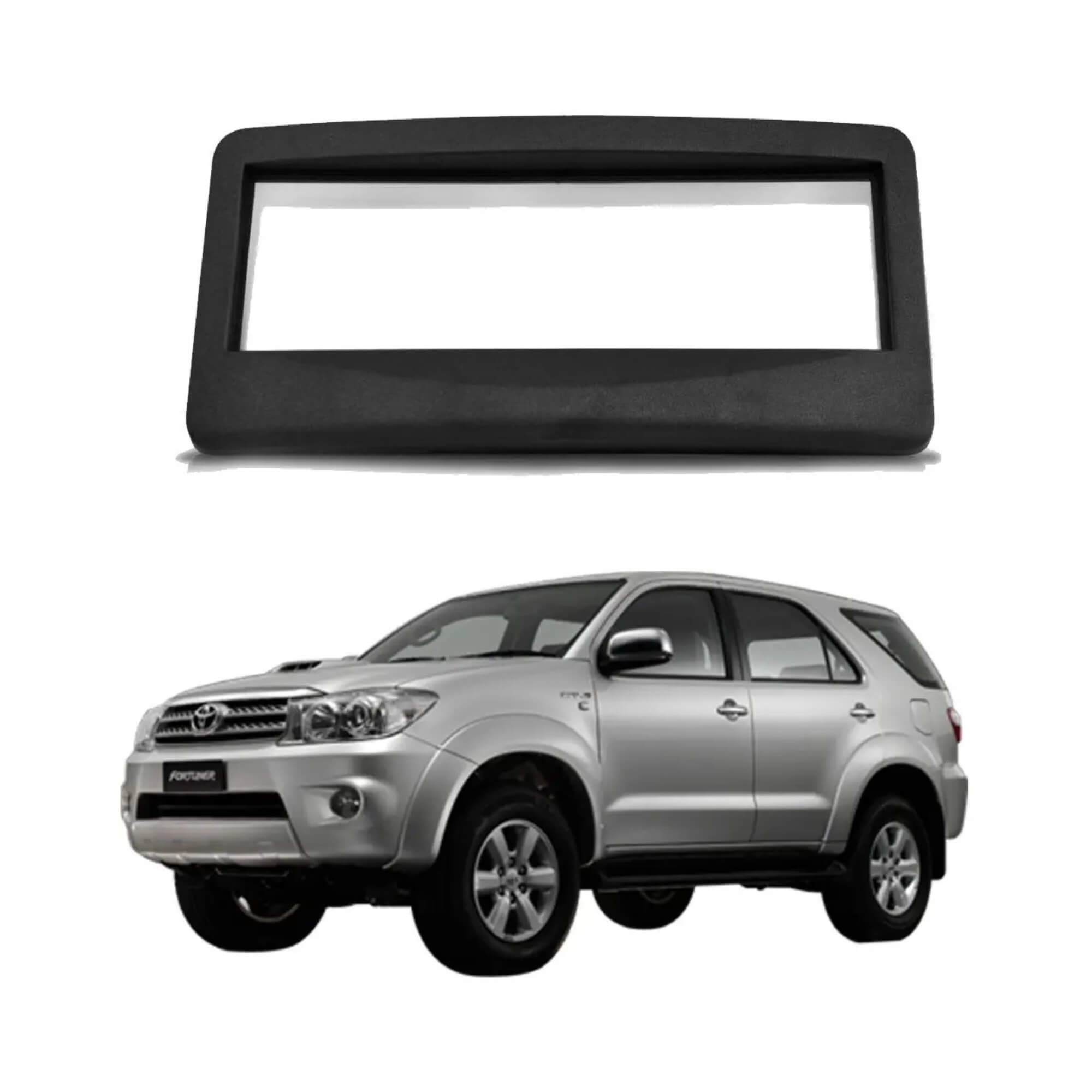 Moldura para Radio 1din Mp3 Toyota Hilux 2009 a 2012 Permak - 89/Z1