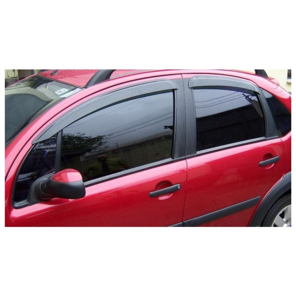 Calha de Chuva para Citroen C3 2003 a 2012 4 portas TG Poli - 26001
