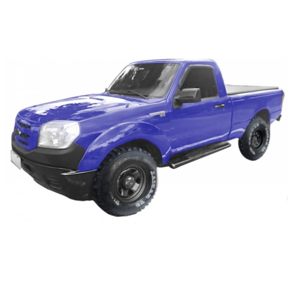 Calha de Chuva para Ford Ranger Cabine Simples 1996 até 2012 2 portas TG Poli - 21011