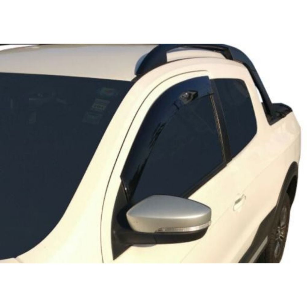 Calha de Chuva para Saveiro G5/G6/G7 CS,CE,CD 2009 a 2026 Gol G6/G7 2012 a 2016 2P TG Poli - 22014