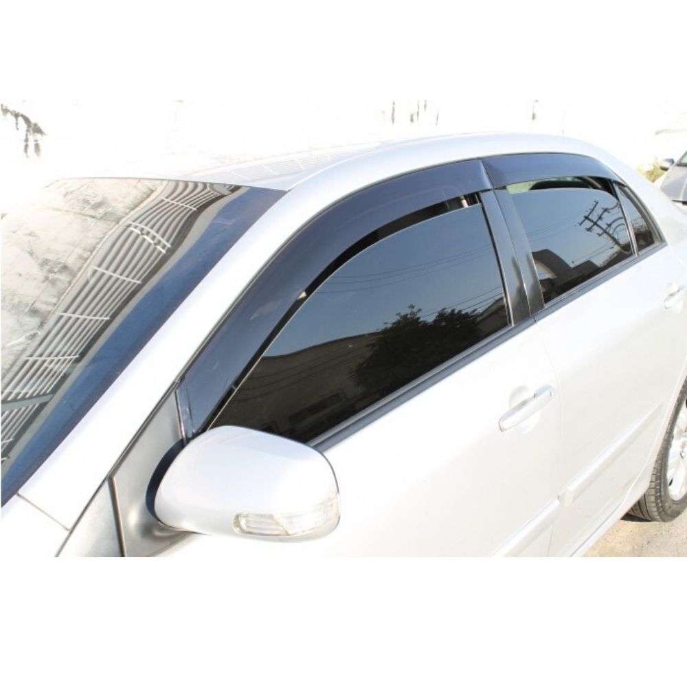 Calha Defletor de Chuva Corolla Sedan 2008 até 2014 4 Portas TG Poli - 27004