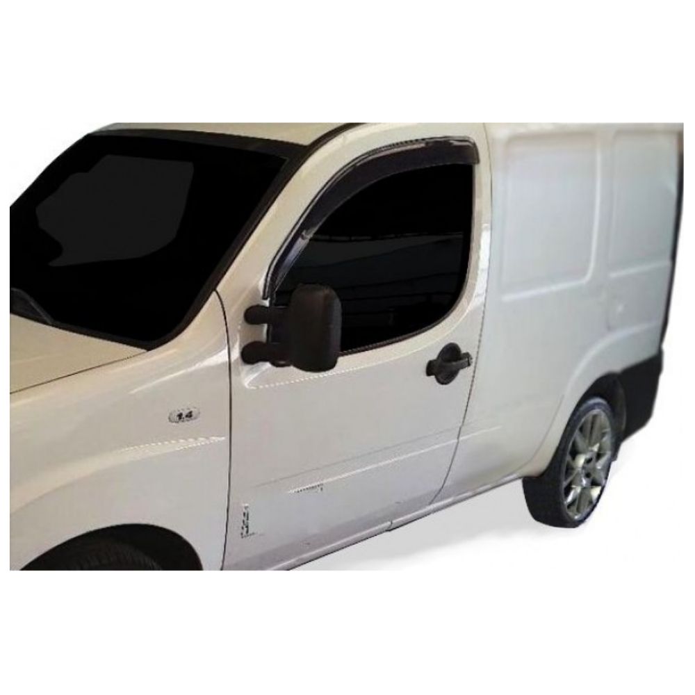 Calha de Chuva para Fiat Doblô 2001 a 2020 2 Portas TG Poli - 24015