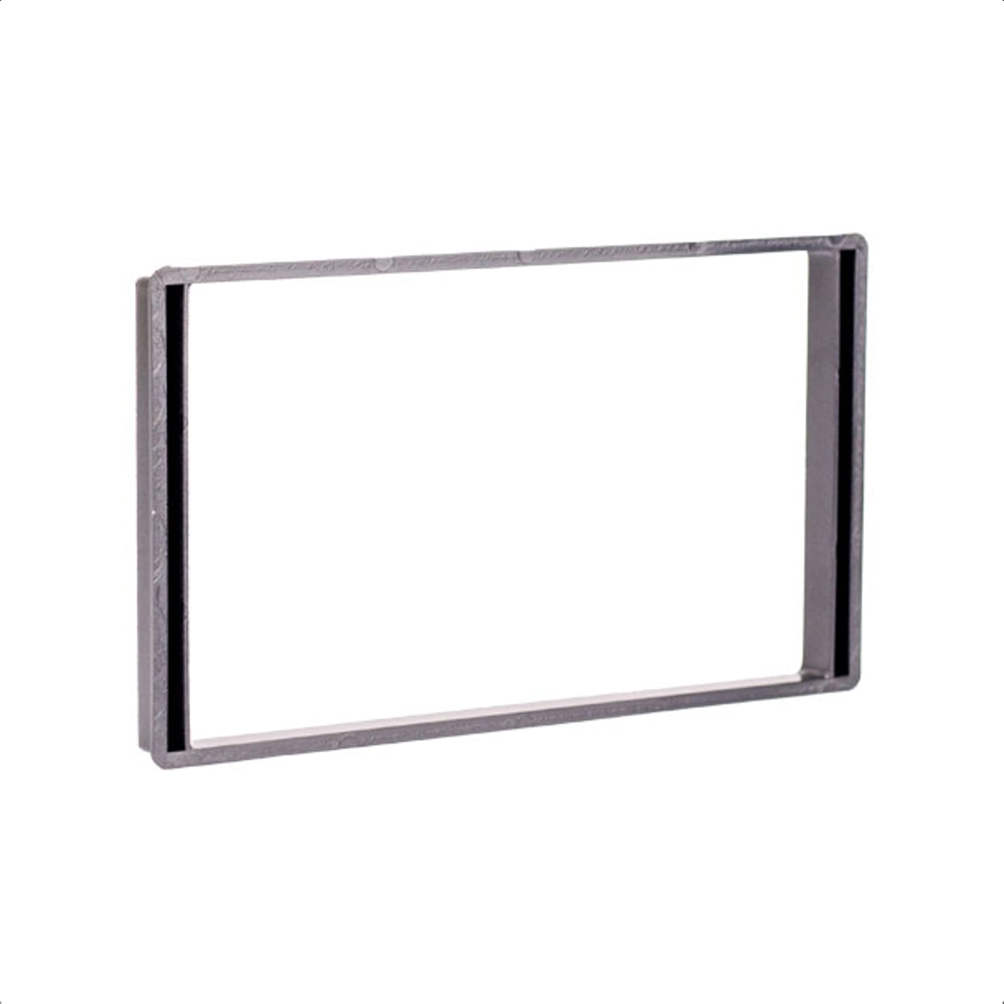 Moldura 2 Din Preto Santa Fé 2007/2008/2009/2010/2011/2012/2013 JP Expex - EPX 180