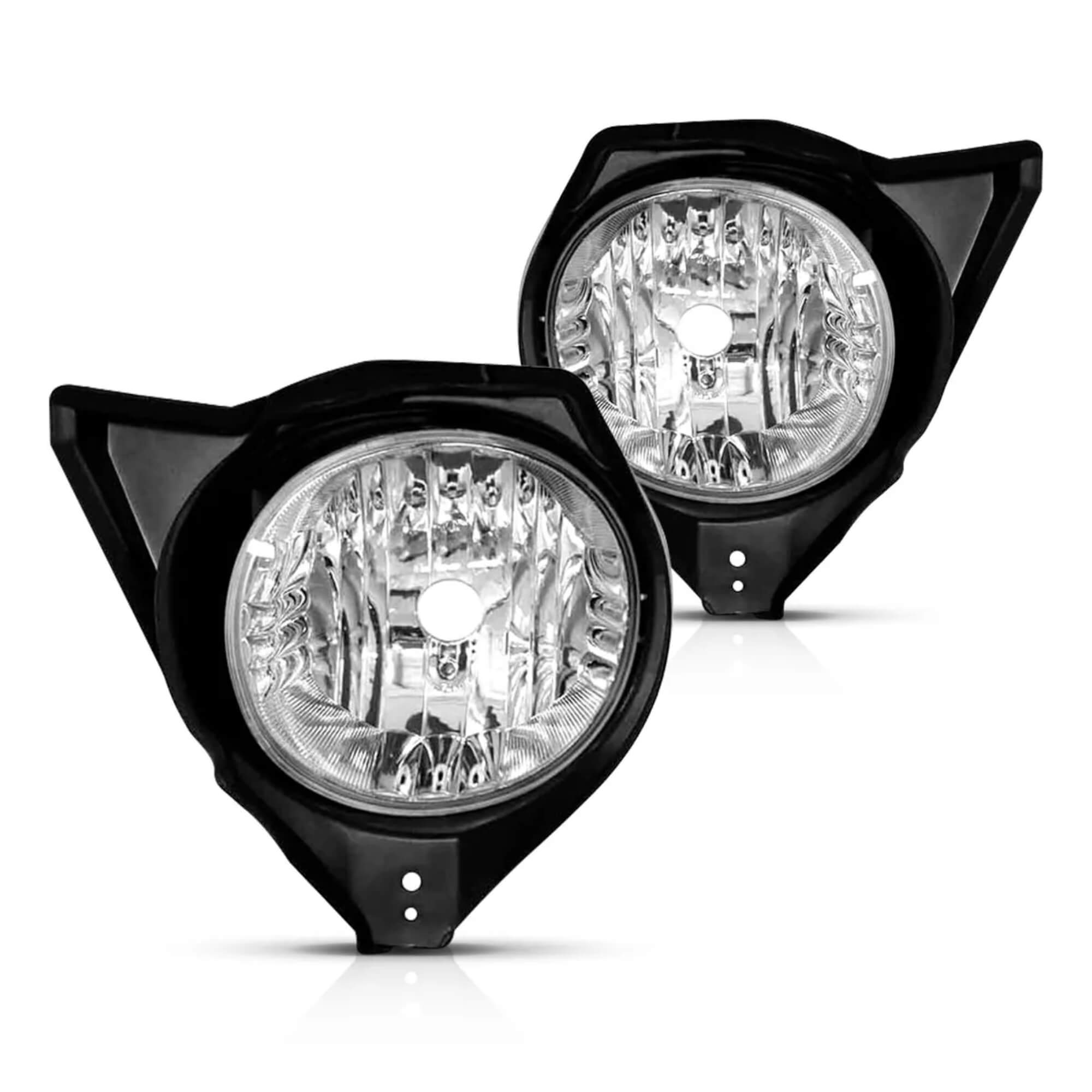 Kit Farol de Milha Hilux SW4 2006 a 2011 com Botão Modelo Original Suns - FGS0504TA