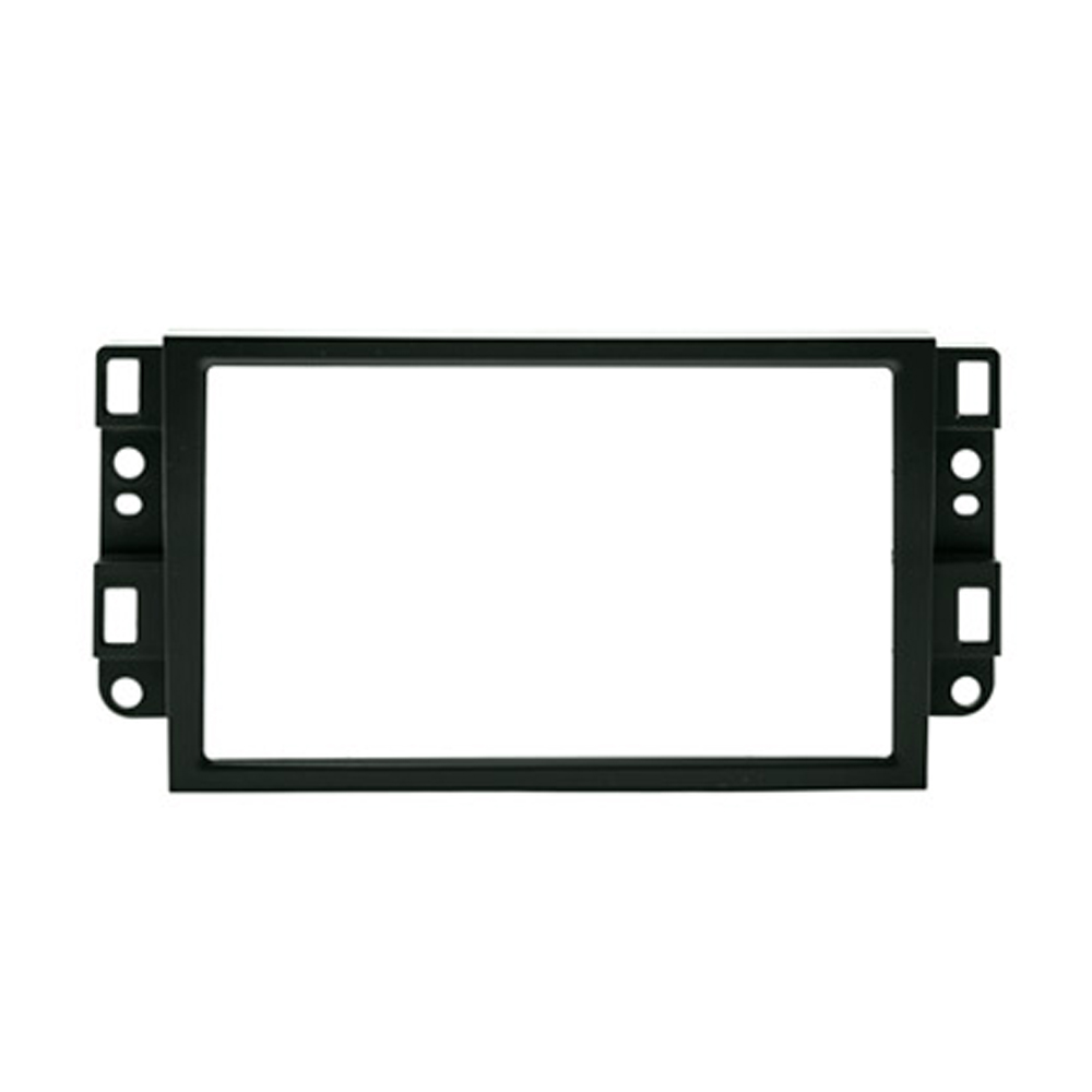 Moldura 2 Din Chevrolet Captiva 2008-2016 Preta JP/CH Preta EPX 161