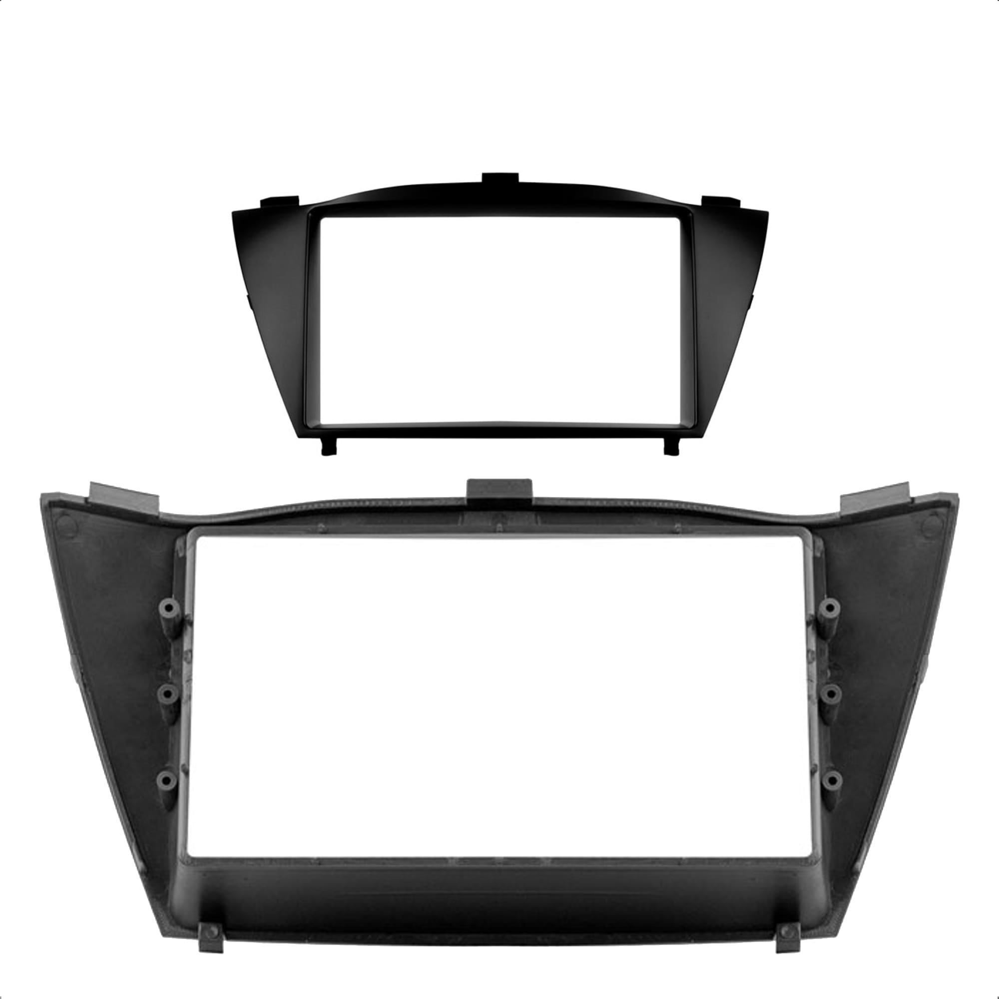 Moldura 2 Din Preto IX35 2010-2020 JP/CH Expex - EPX 016