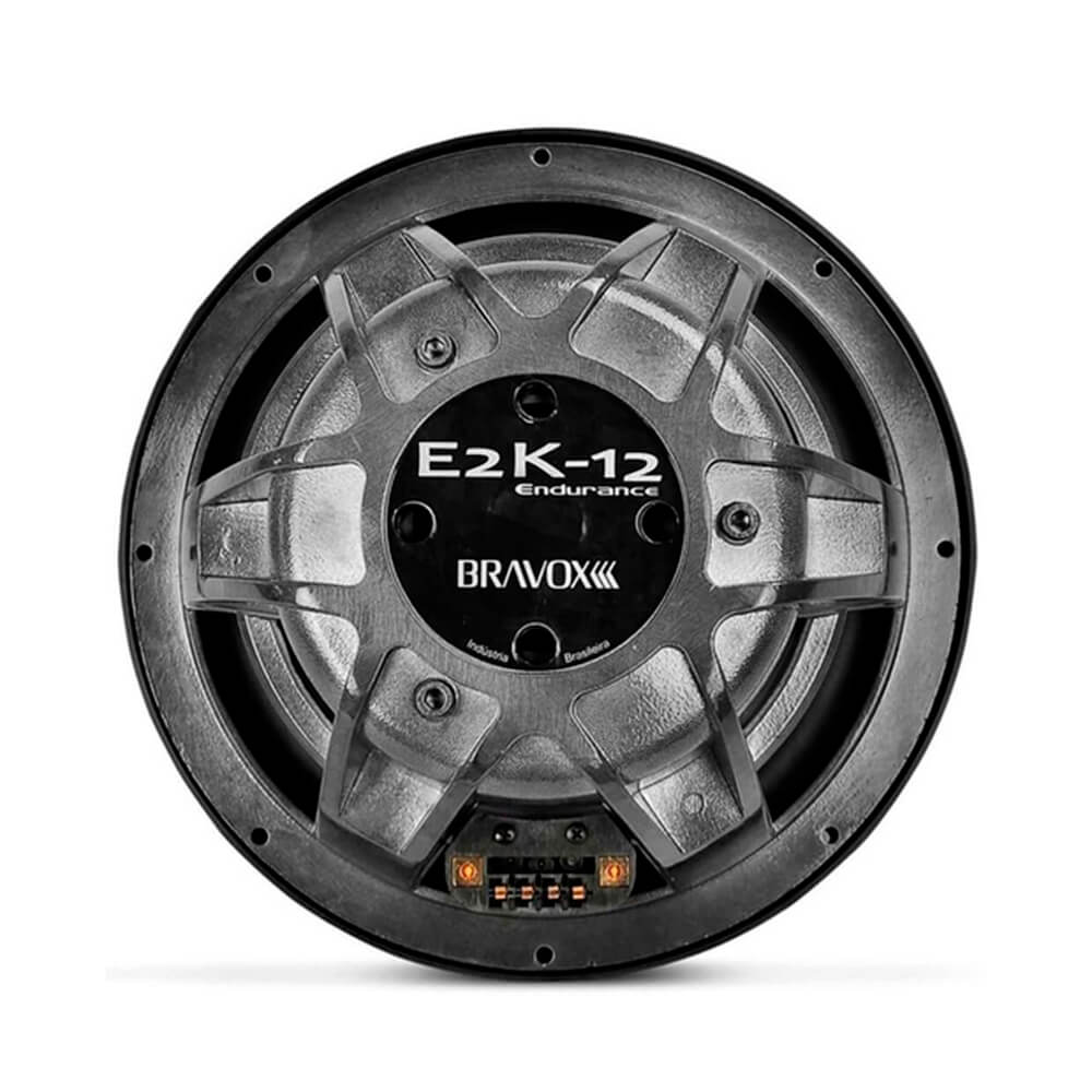 Alto Falante Subwoofer 800Wrms 12 polegadas Automotivo Bravox E2K12D-2 9-7011/093