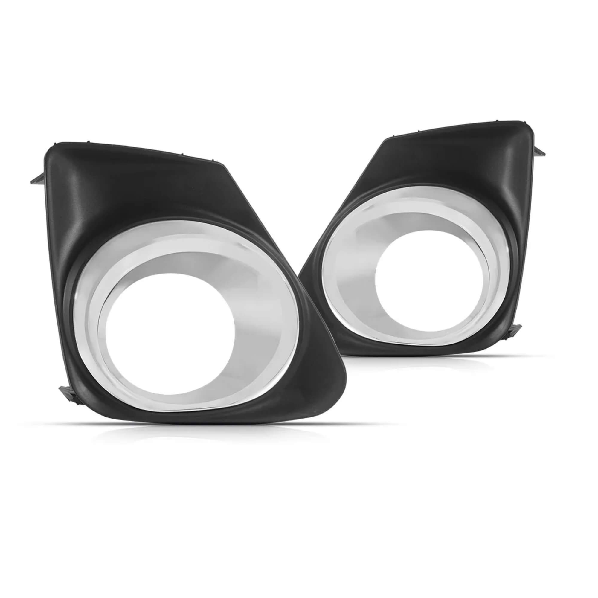 Kit Farol de Milha Toyota Corolla 2012 a 2014 com Molduras e Botão Modelo Original Suns - FGS0501TA
