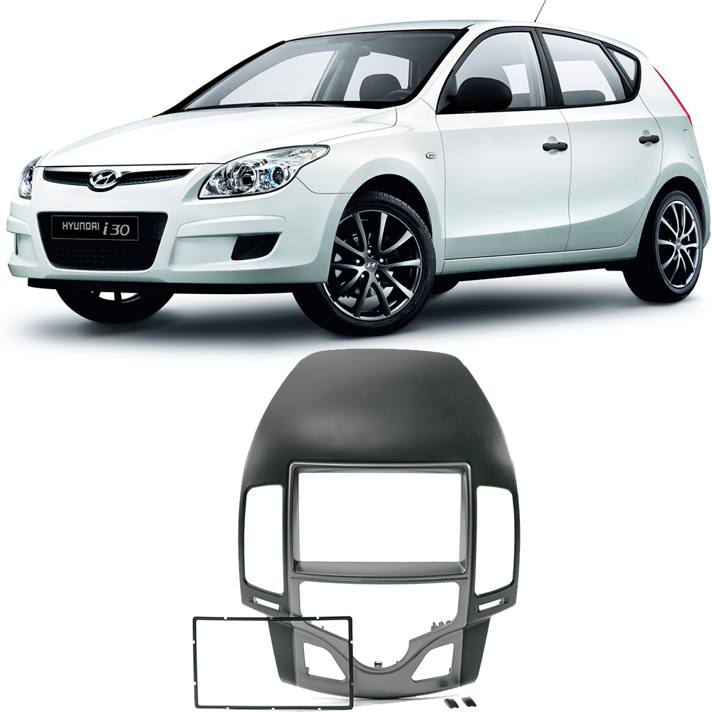 Moldura 2 Din Hyundai I30 2009 a 2012 Ar Digital EPX 014 JP/CH