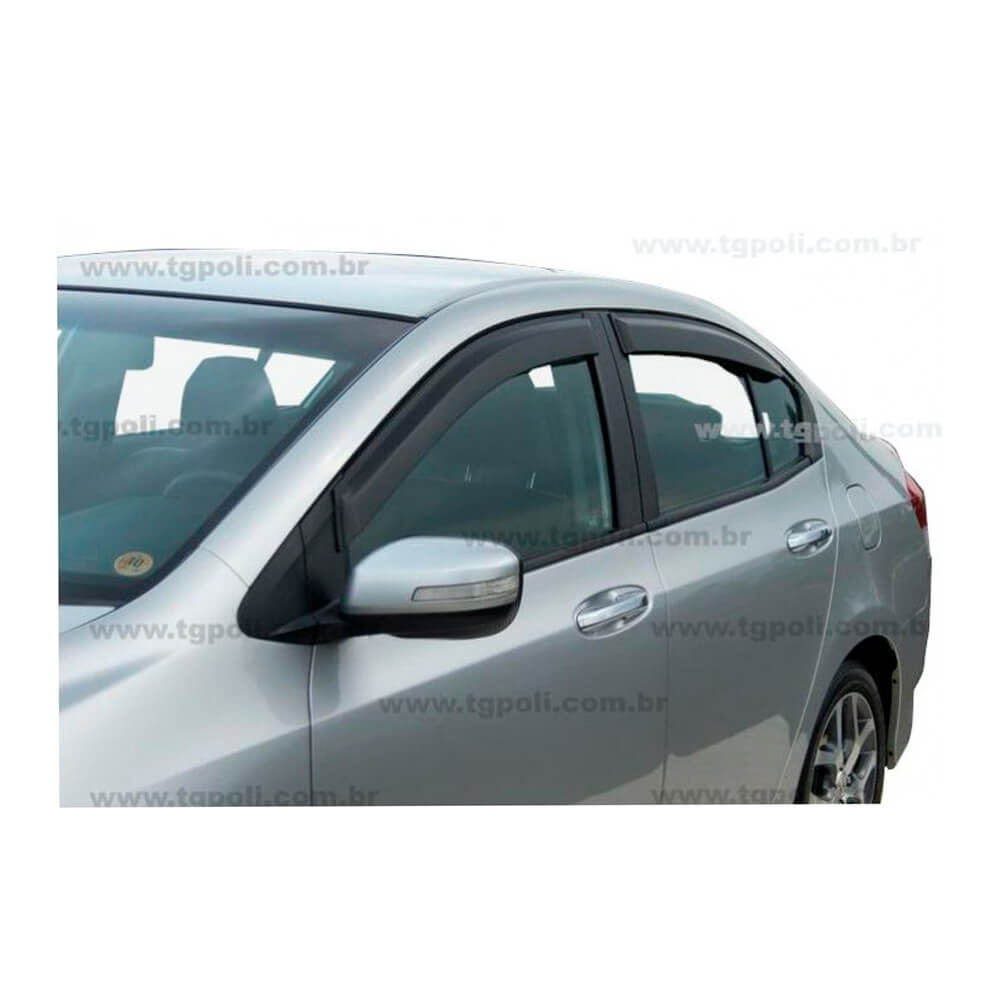 Calha de Chuva Honda City 2009 a 2014 4 portas TG Poli - 28003