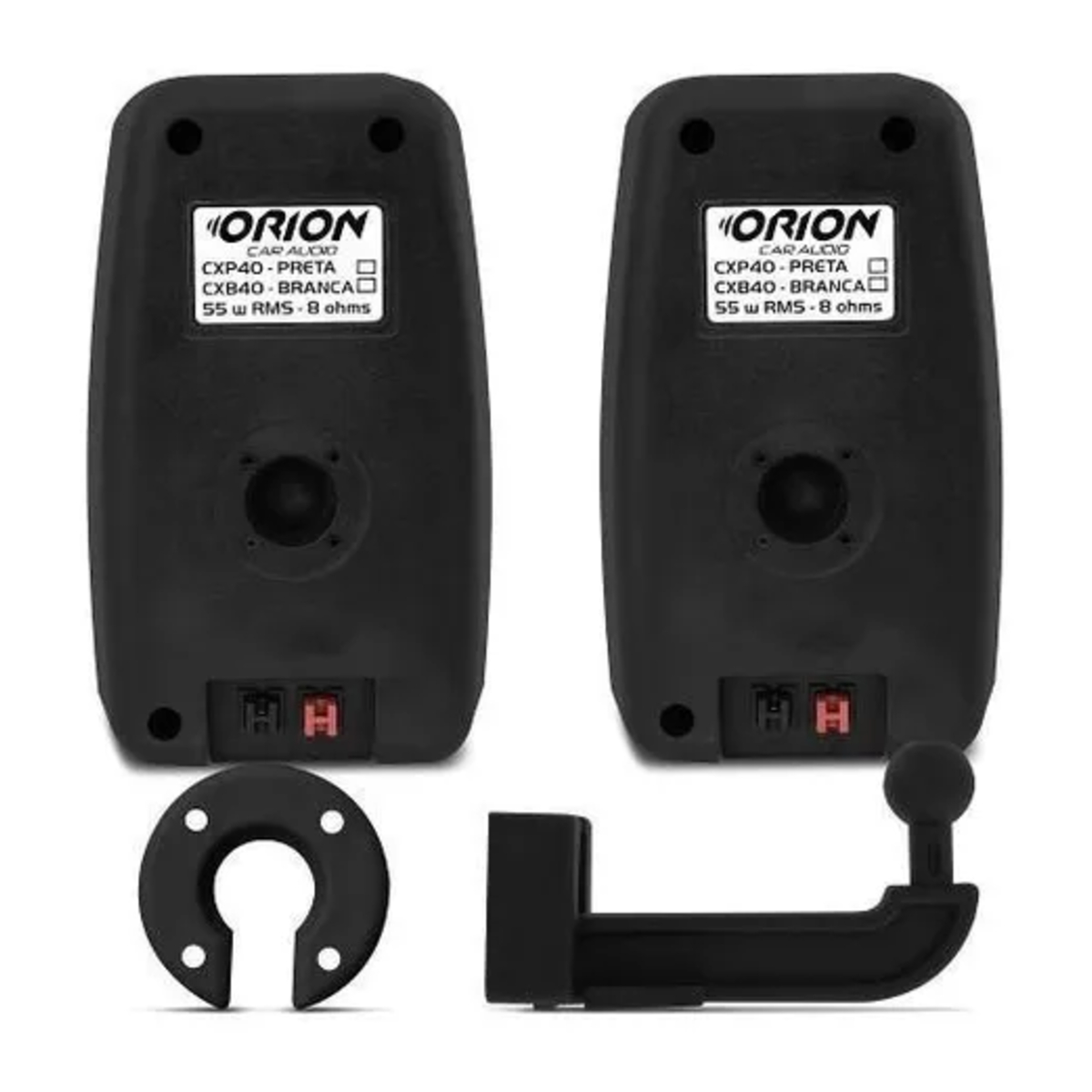 Par Caixa de Som ambiente Preta 55W 8 ohms 2CX050048 TSR Orion