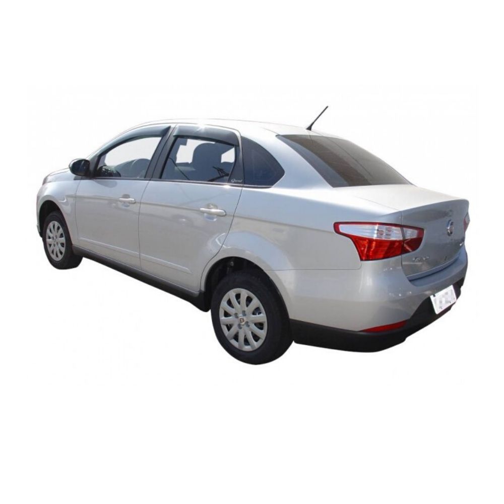 Calha de Chuva Fiat Grand Siena 2012 até 2021 4 Portas TG Poli - 24020