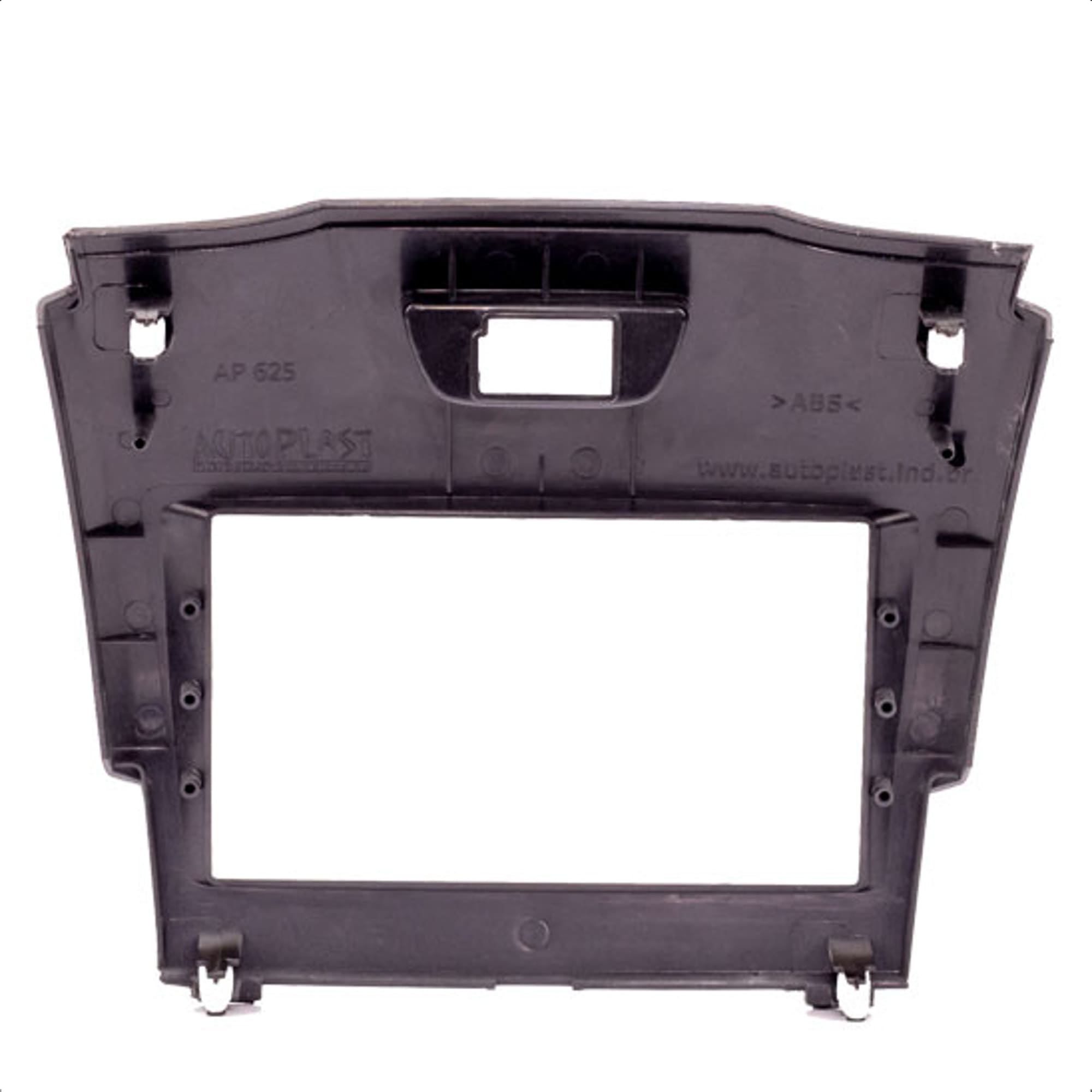 Moldura 1 Din 2 Din Black Piano Com Porta Objetos S10 E Trailblazer 2012 até 2016 Expex -  EPX 278