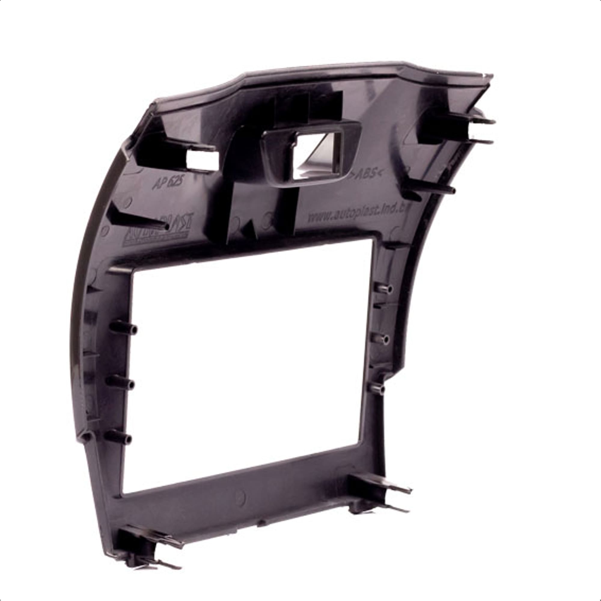 Moldura 1 Din 2 Din Black Piano Com Porta Objetos S10 E Trailblazer 2012 até 2016 Expex -  EPX 278