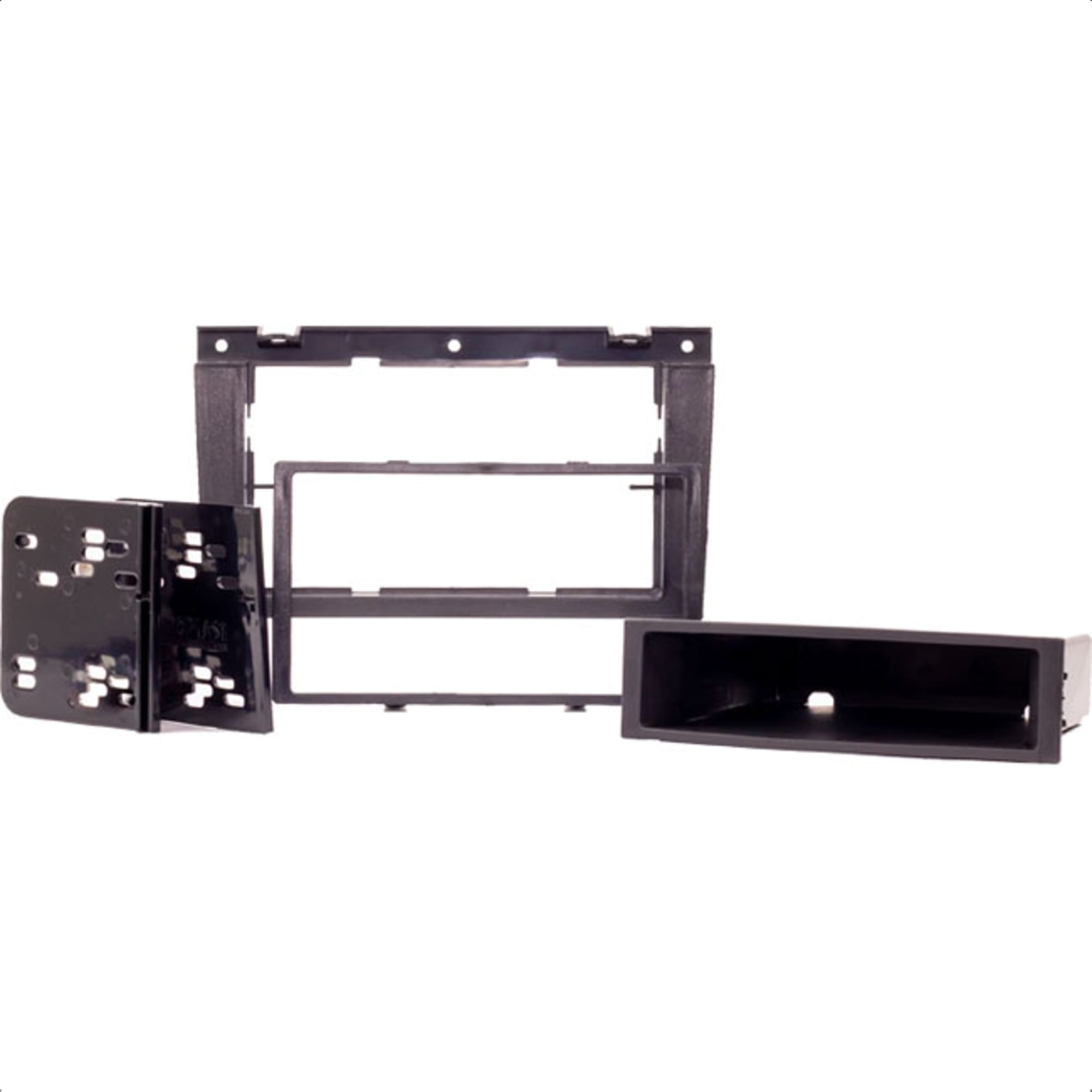 Moldura 1 Din / 2 Din Preto Com Porta Objetos Gol Parati E Saveiro 1999-2005  Expex - EPX 245