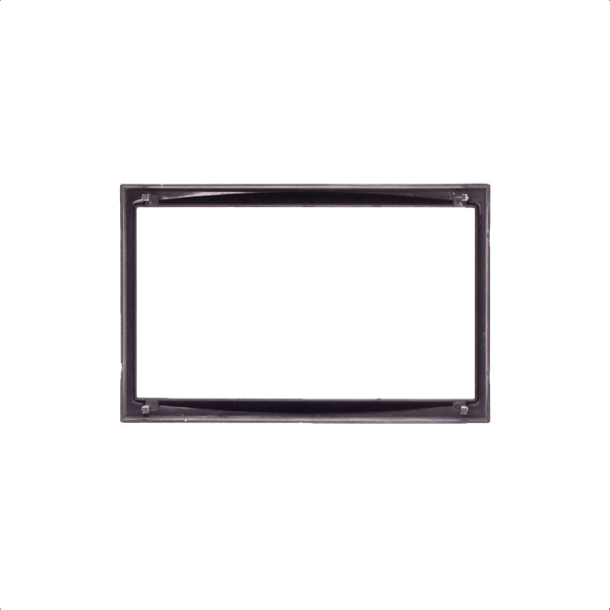 Moldura 2 Din Prata 307 E C3 2003/2004/2005/2006/2007/2008/2009/2010 Expex - EPX 366
