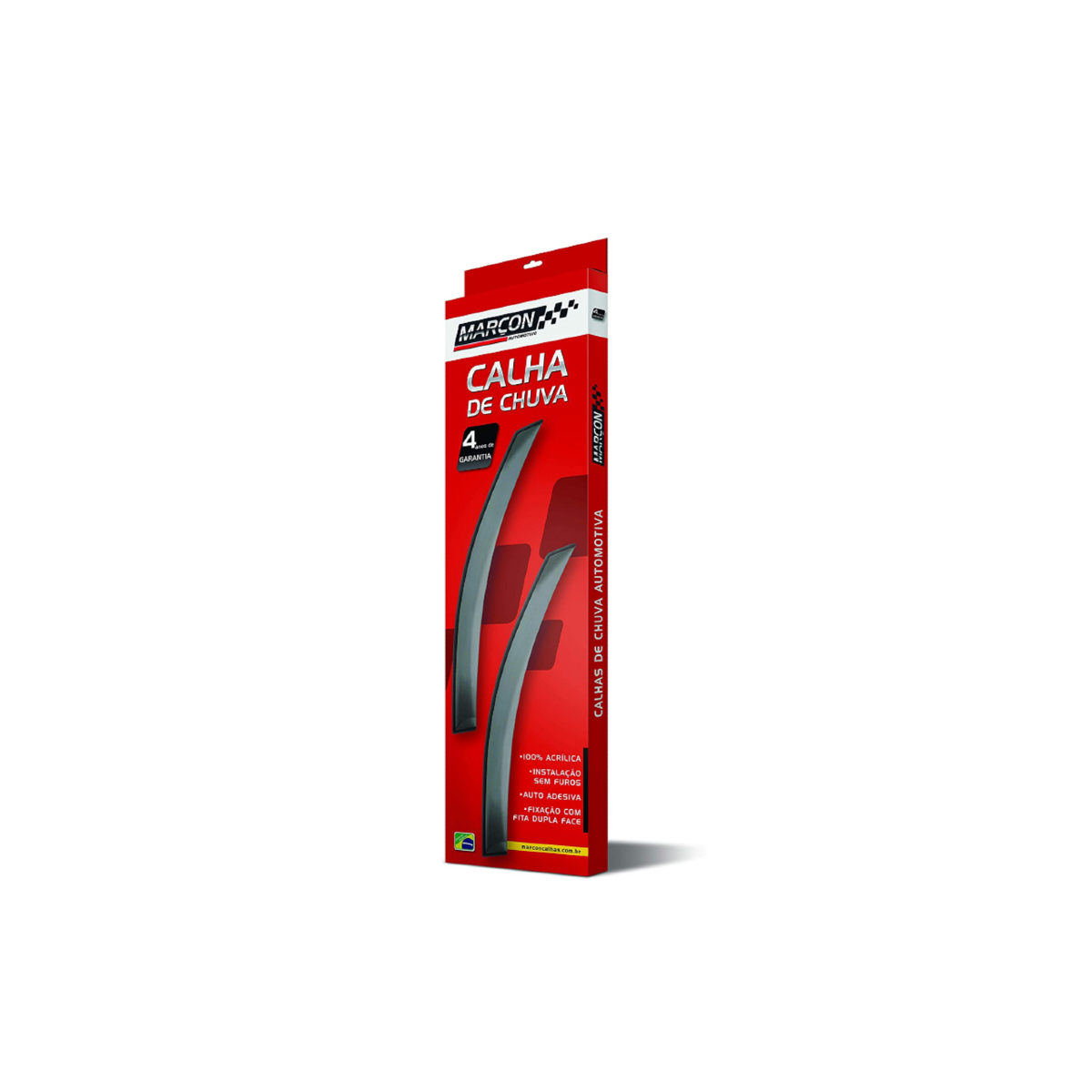 Calha de Chuva F-250 Todos 4 Portas Marçon - F0-062