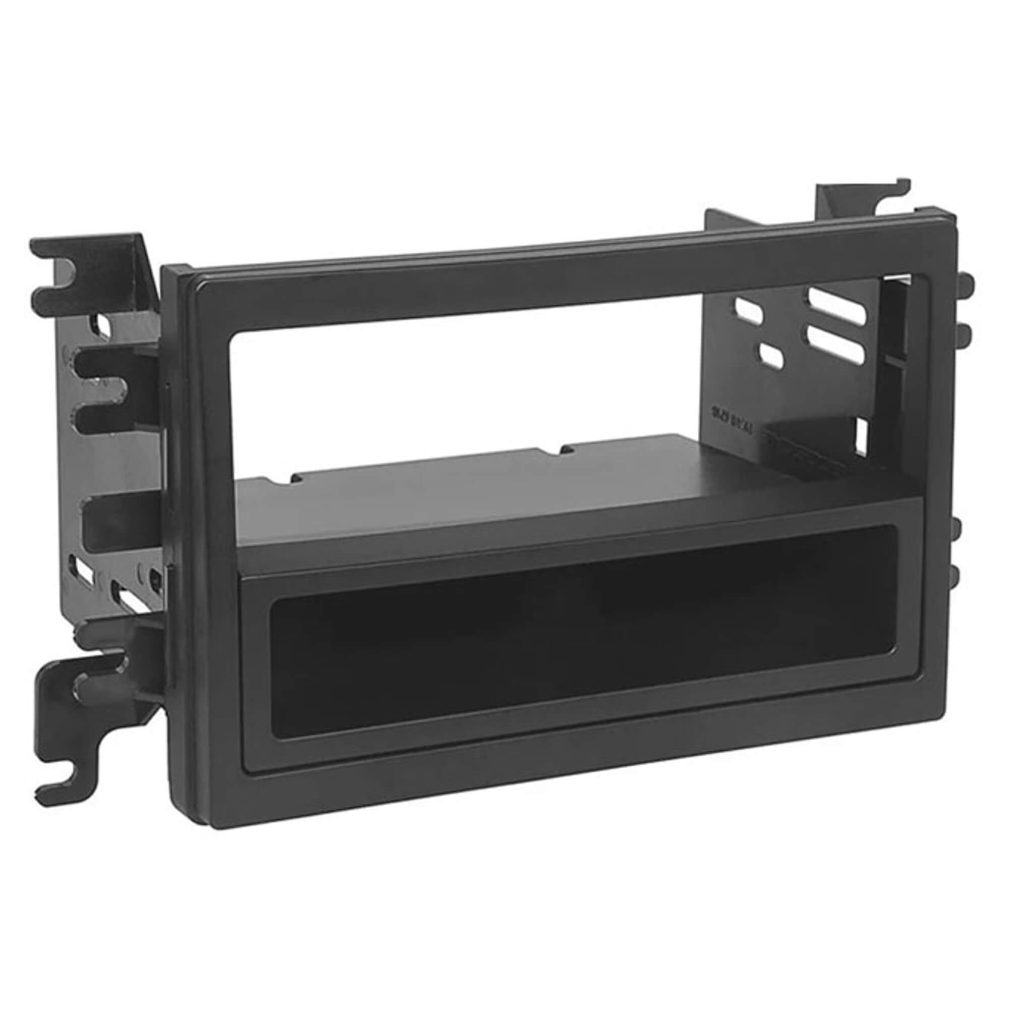 Moldura 1/2 Din Japonês, Preta, Fusion 2007-2009 /Edge 2008-2011 Mustang 2004-2008 - EPX 002 Expex