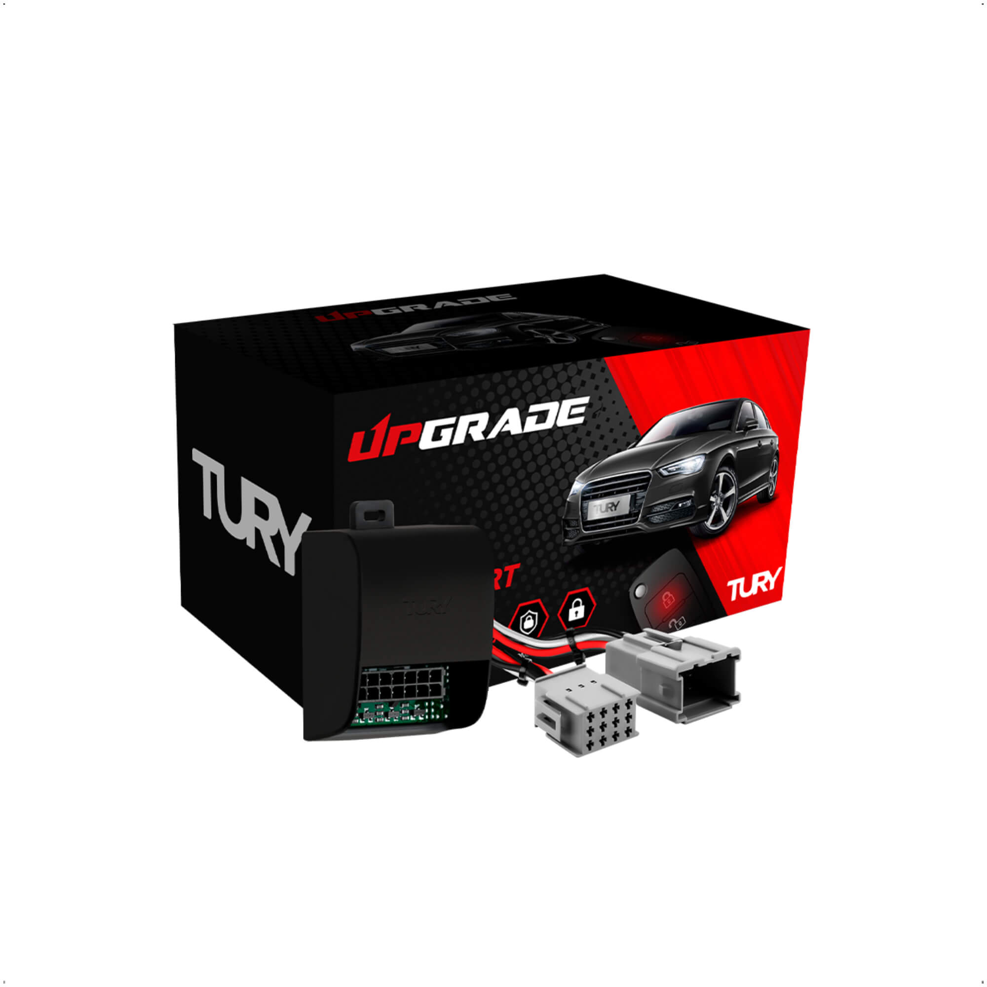 Módulo de Vidro Tury Antiesmagamento Sportage 2011 a 2016 / ix35 2010 em diante - Tury PRO 4.28D /4.48D